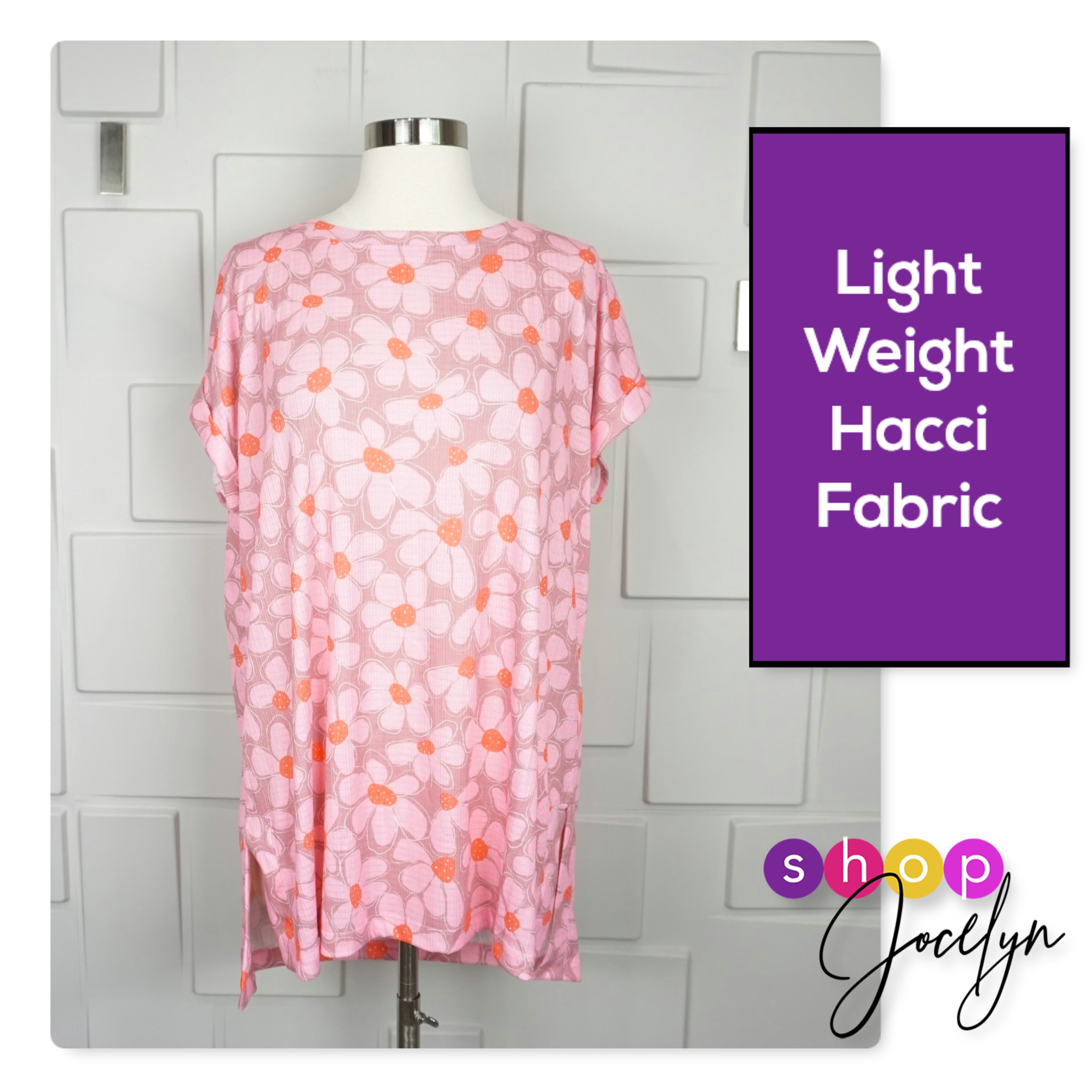 Leah Drop Shoulder Cuff Tunic
