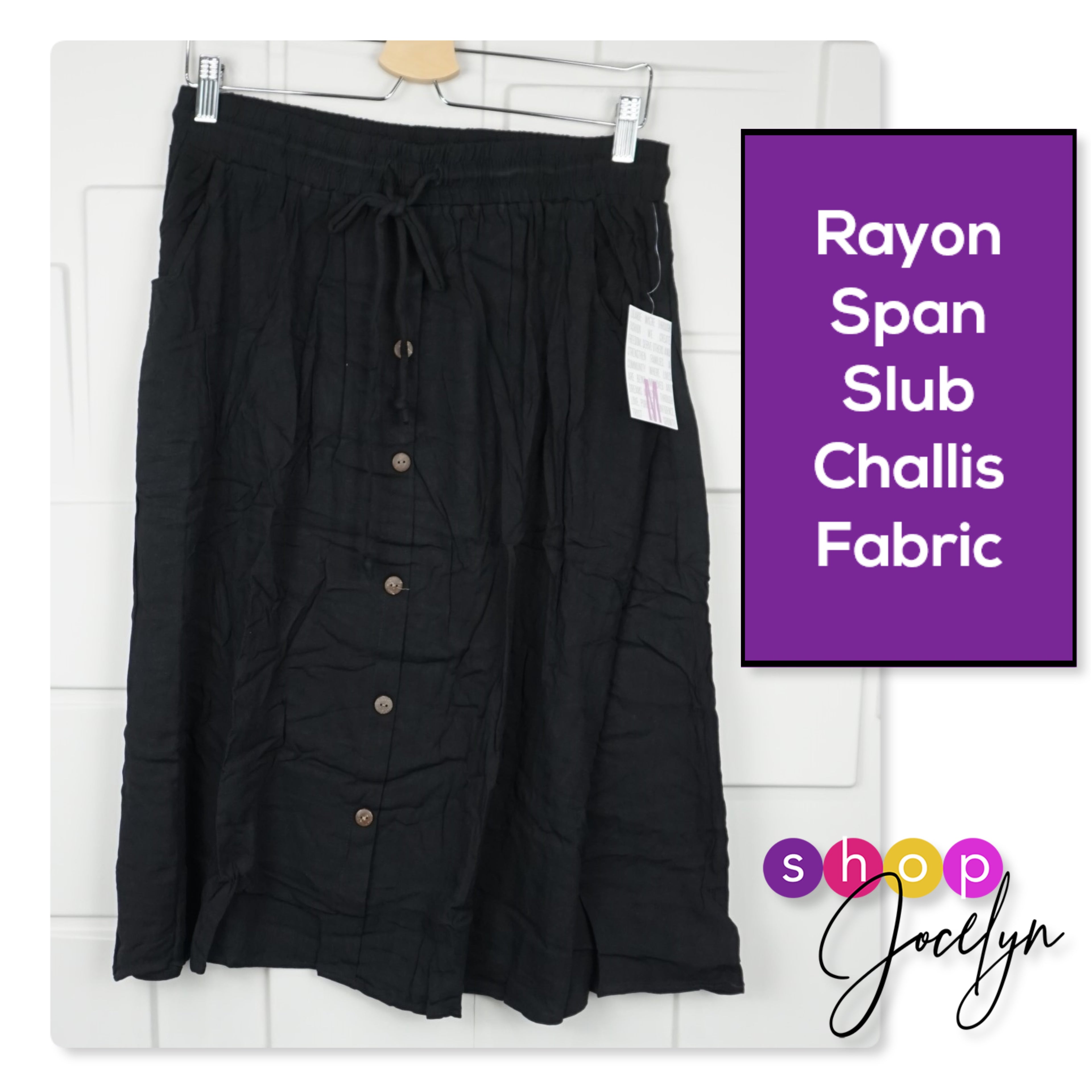 Marsha Button Up Midi Skirt