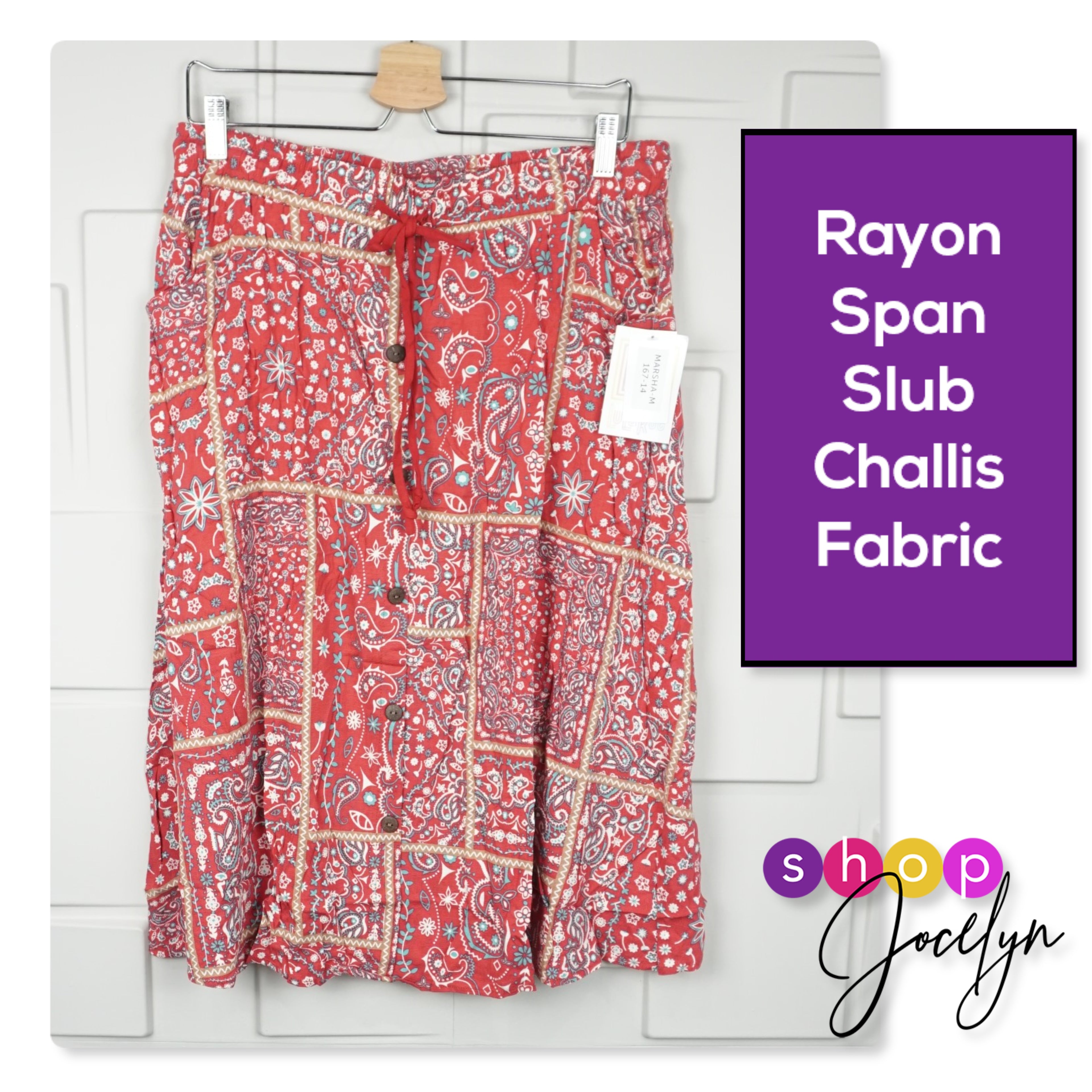 Marsha Button Up Midi Skirt