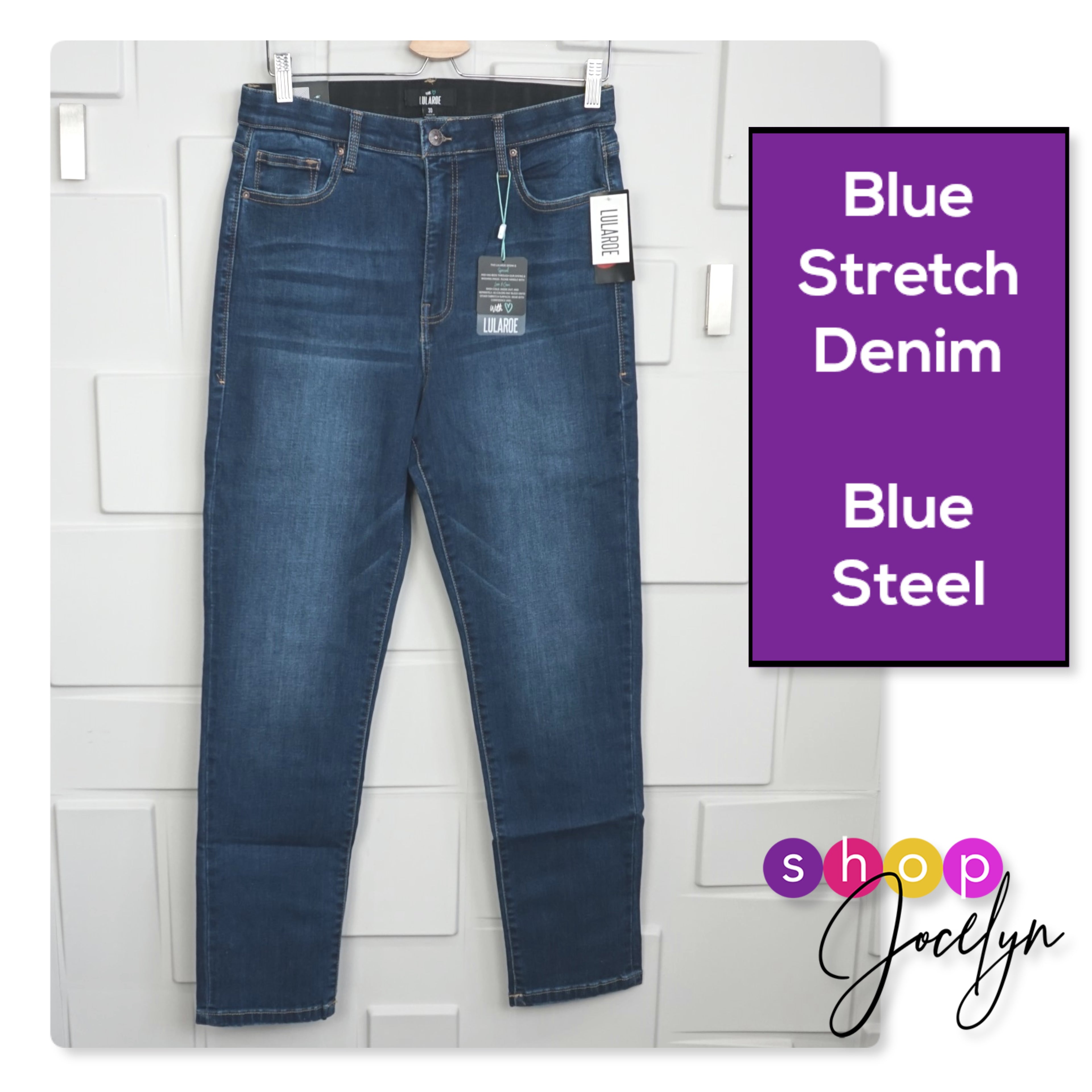 LLR Denim - High Rise Slim Straight