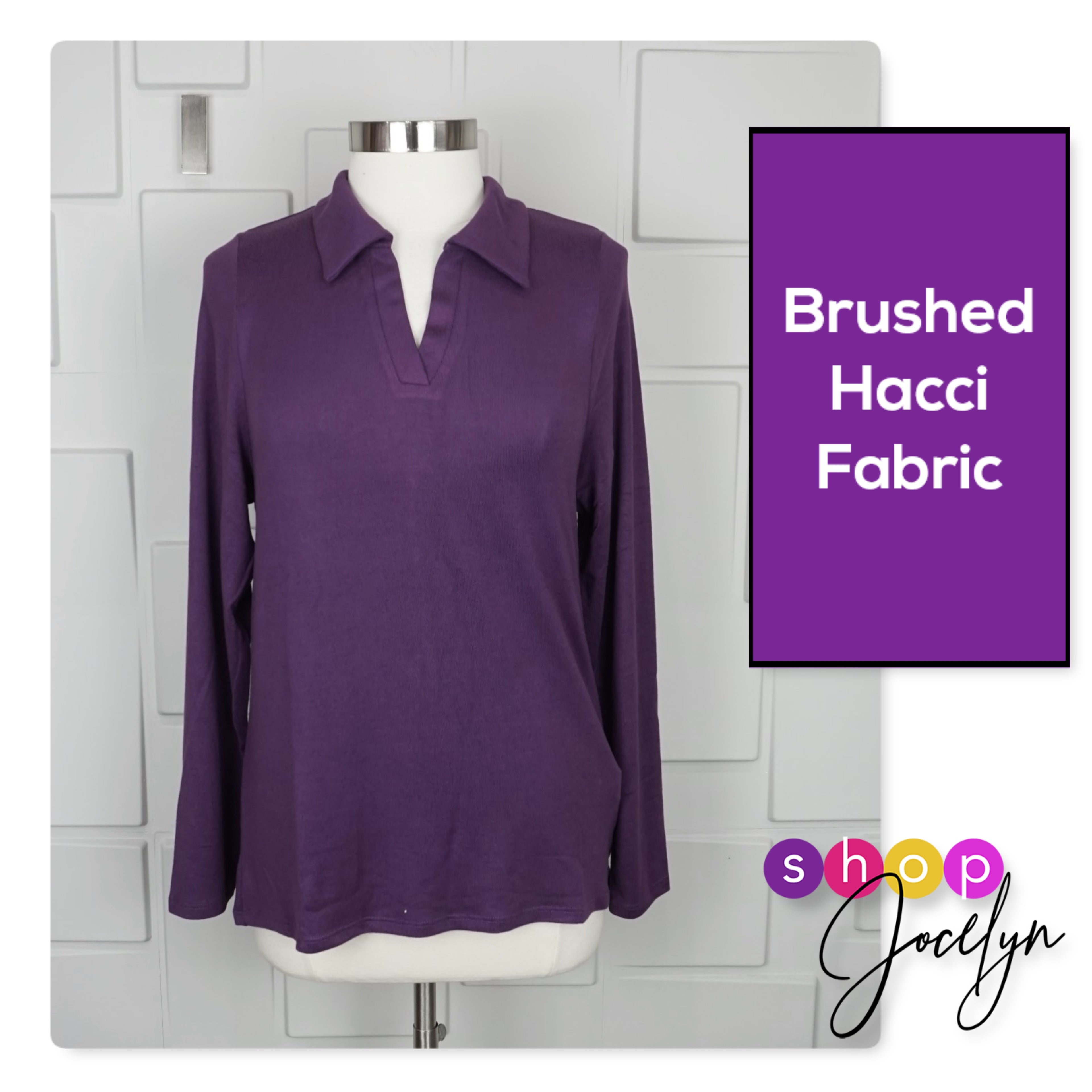 Courtney Long Sleeve Polo Top