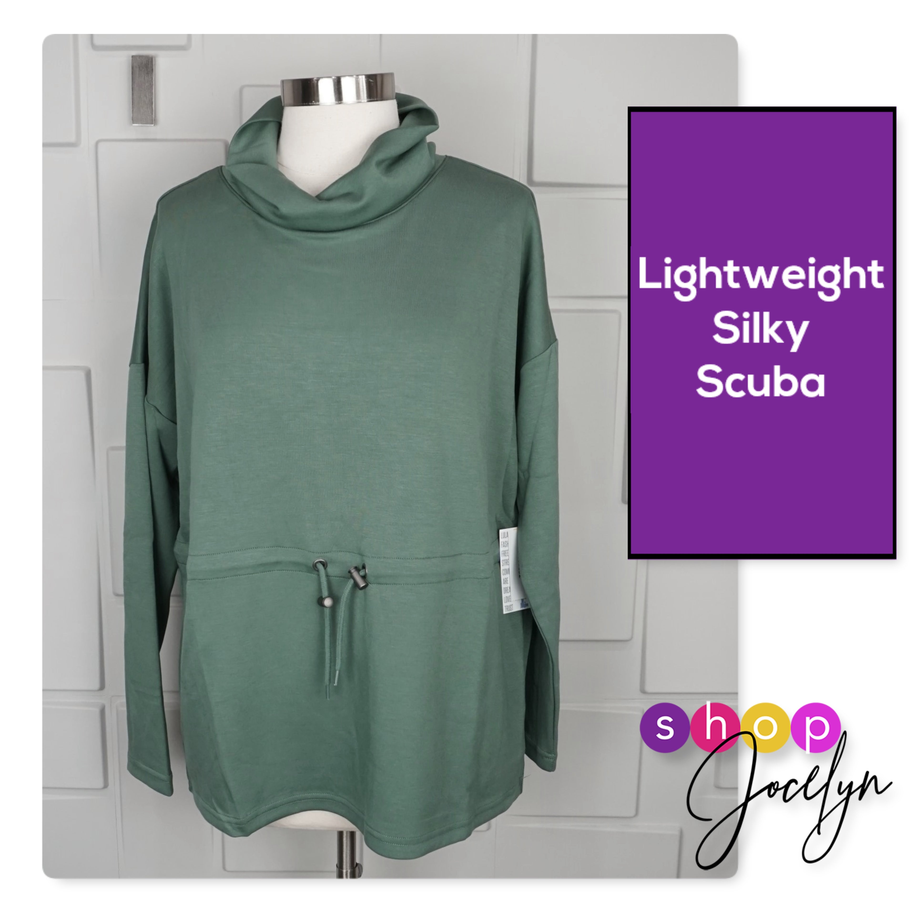 Teresa Cinched Cowl Neck Pullover
