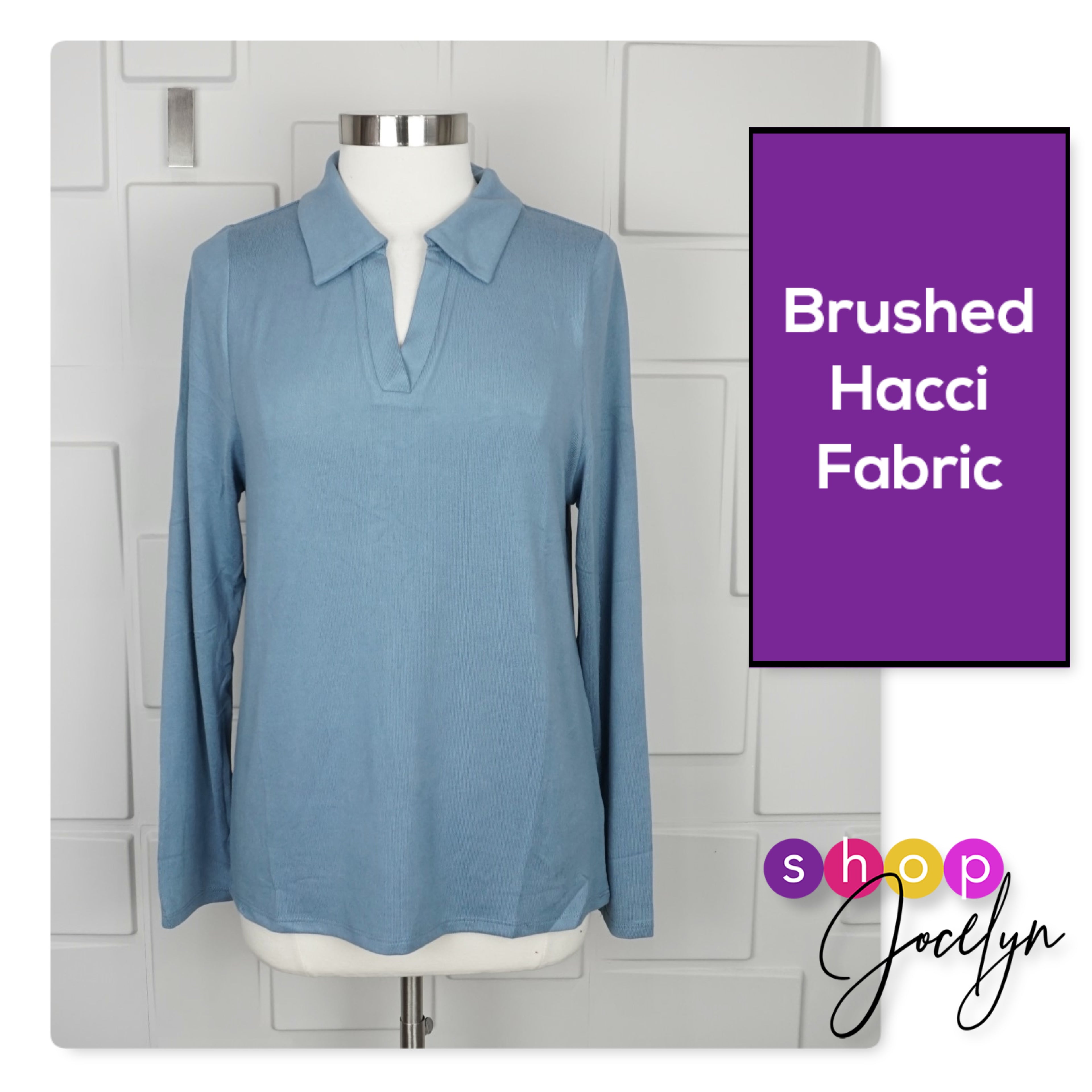 Courtney Long Sleeve Polo Top
