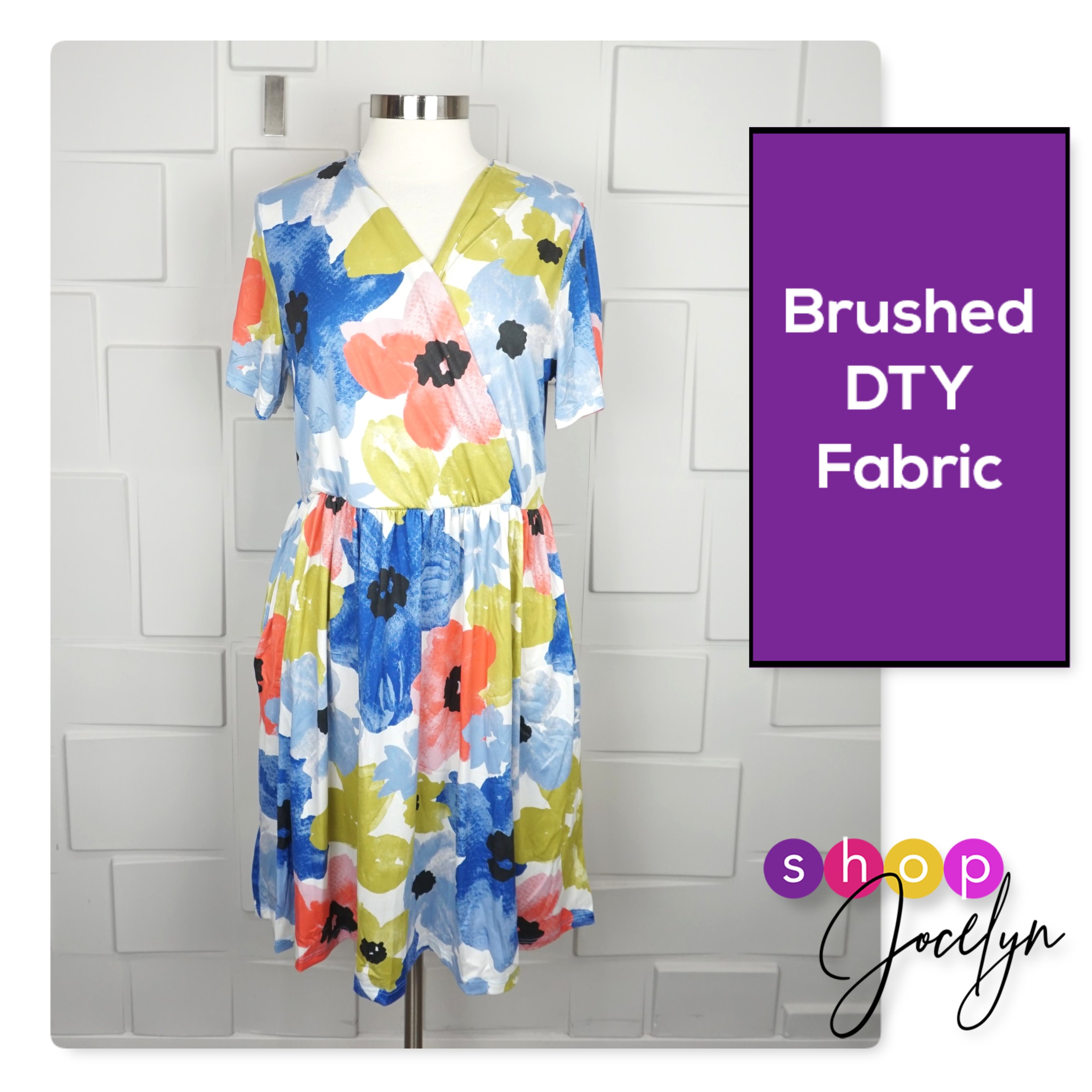 Chantale Cross Front Dress