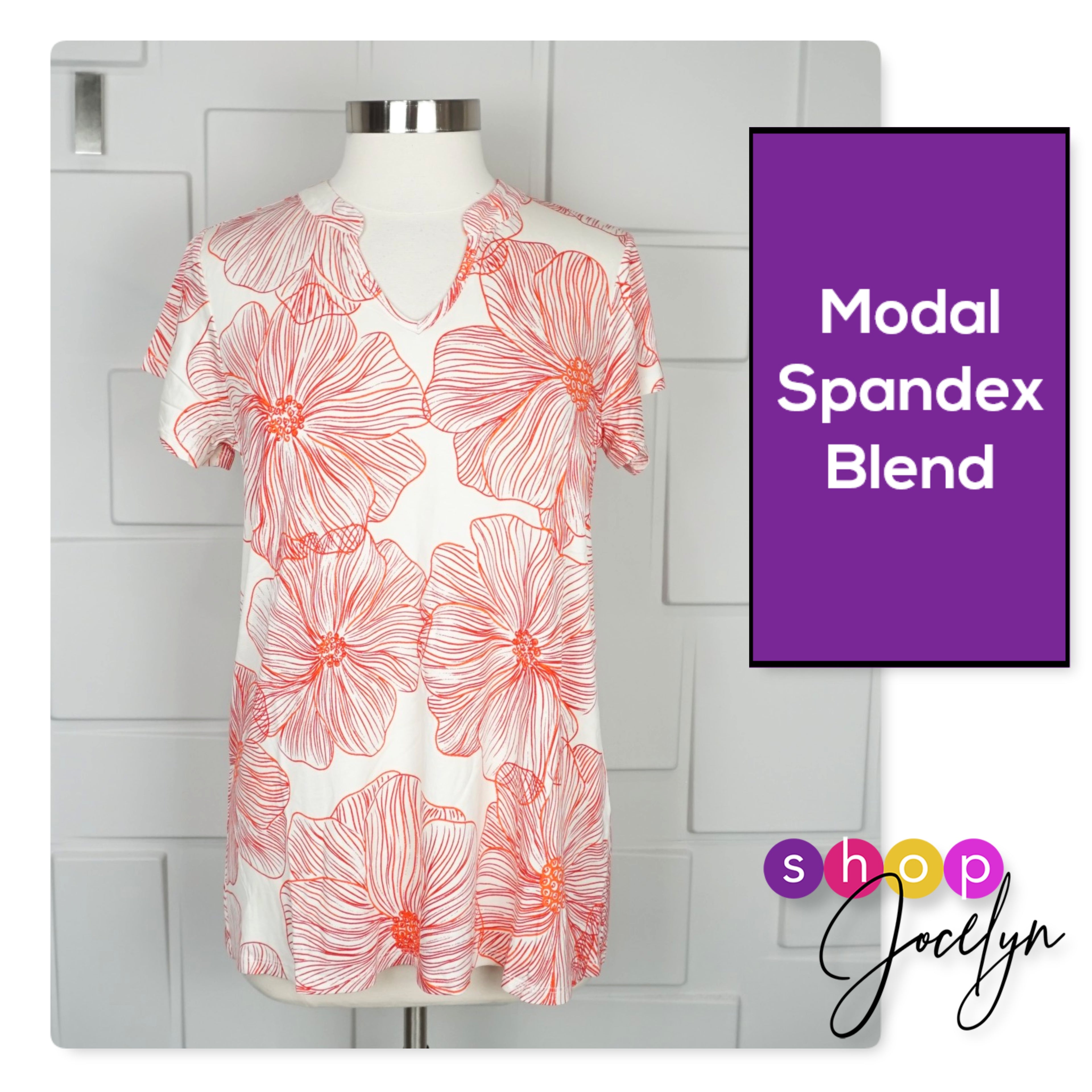 Layla Mandarin Split Collar Top