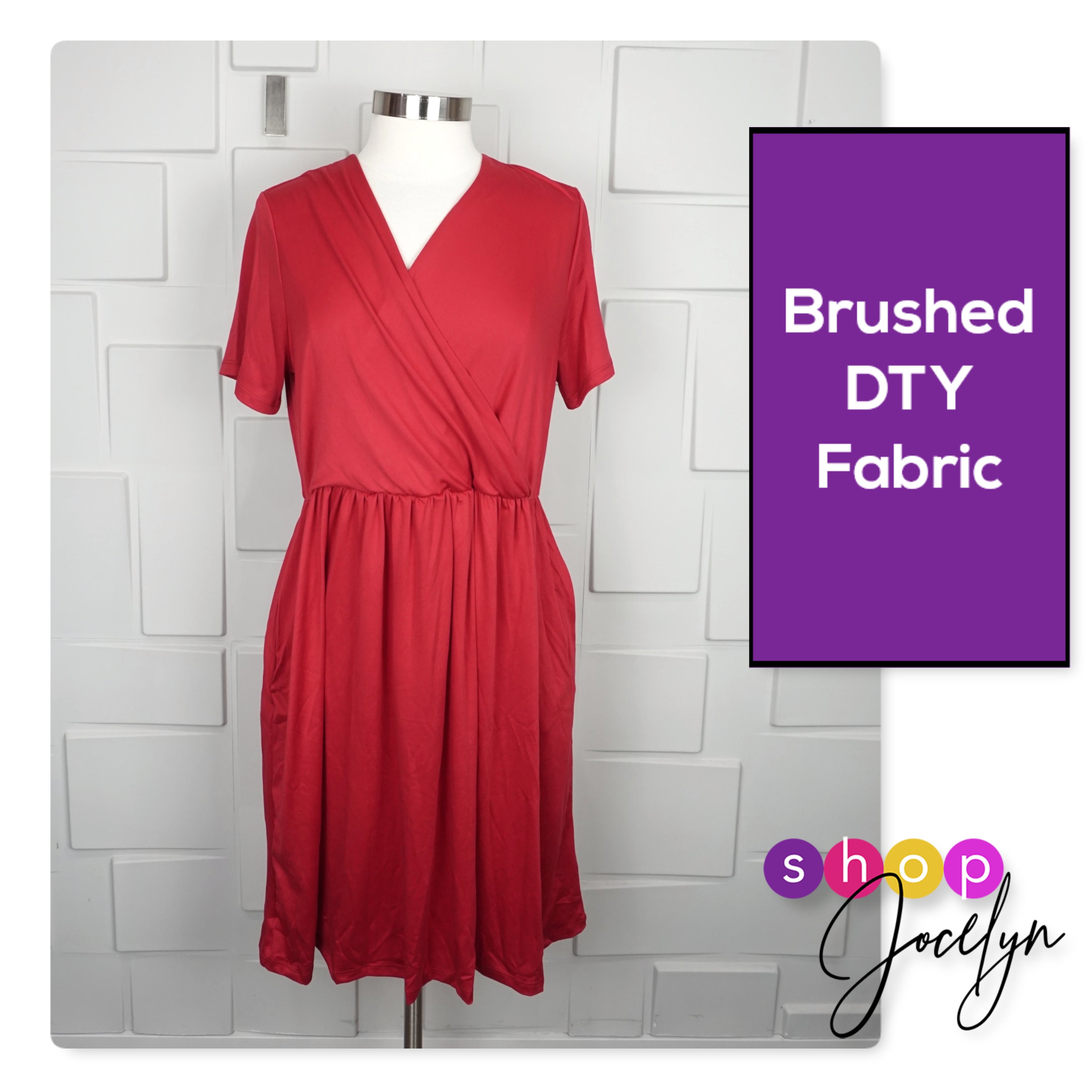 Chantale Cross Front Dress