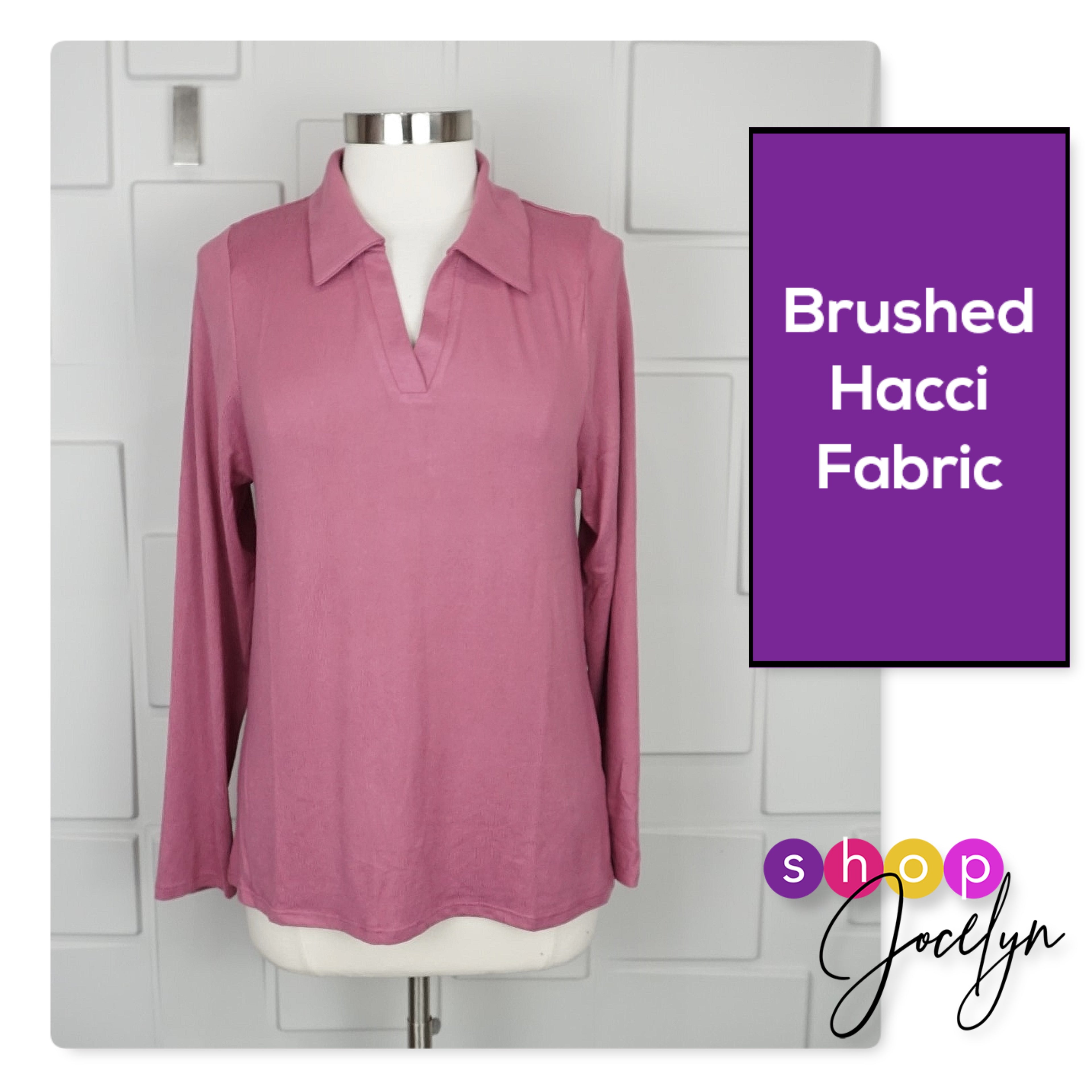 Courtney Long Sleeve Polo Top