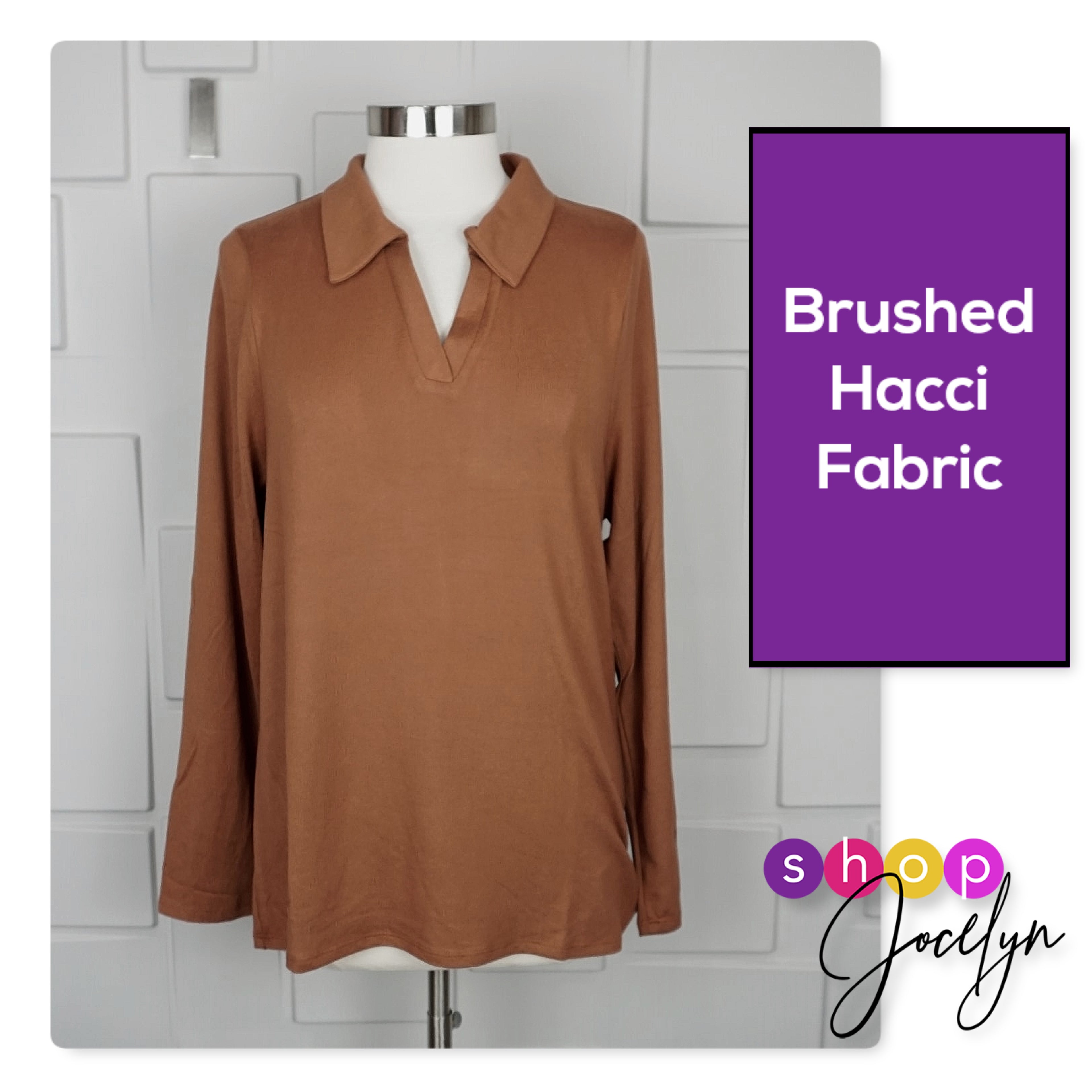 Courtney Long Sleeve Polo Top