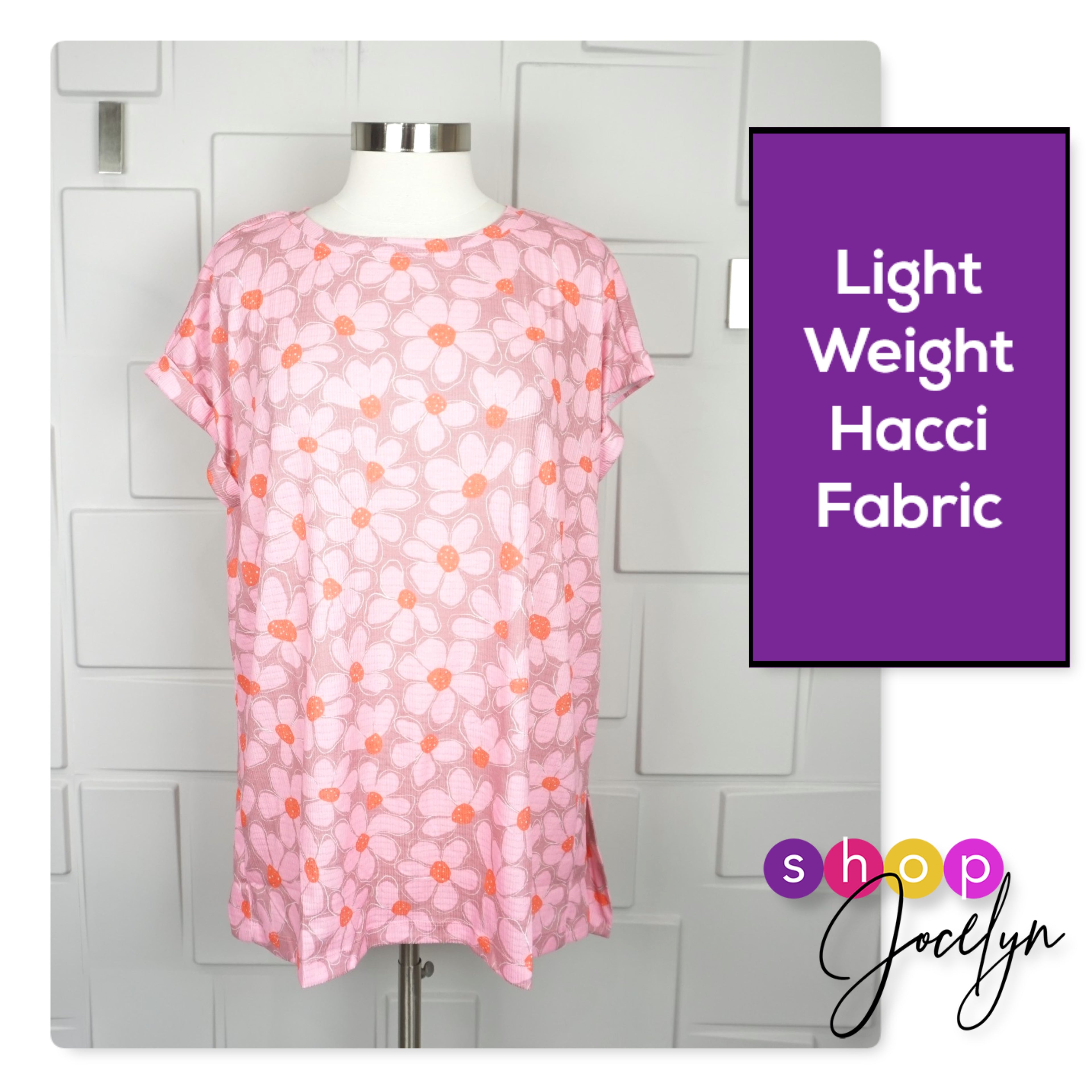 Leah Drop Shoulder Cuff Tunic