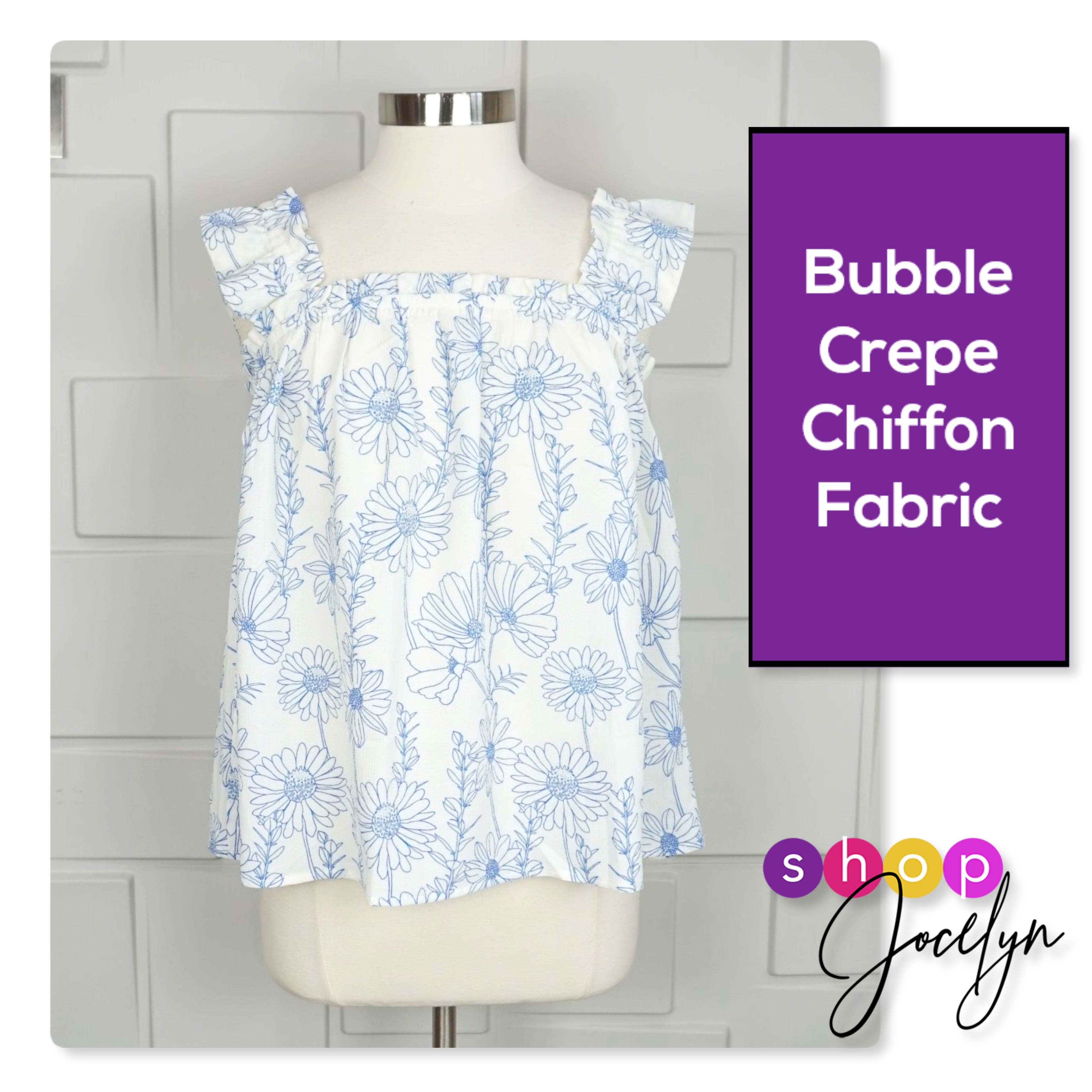 Daisy Ruffle Strap Top