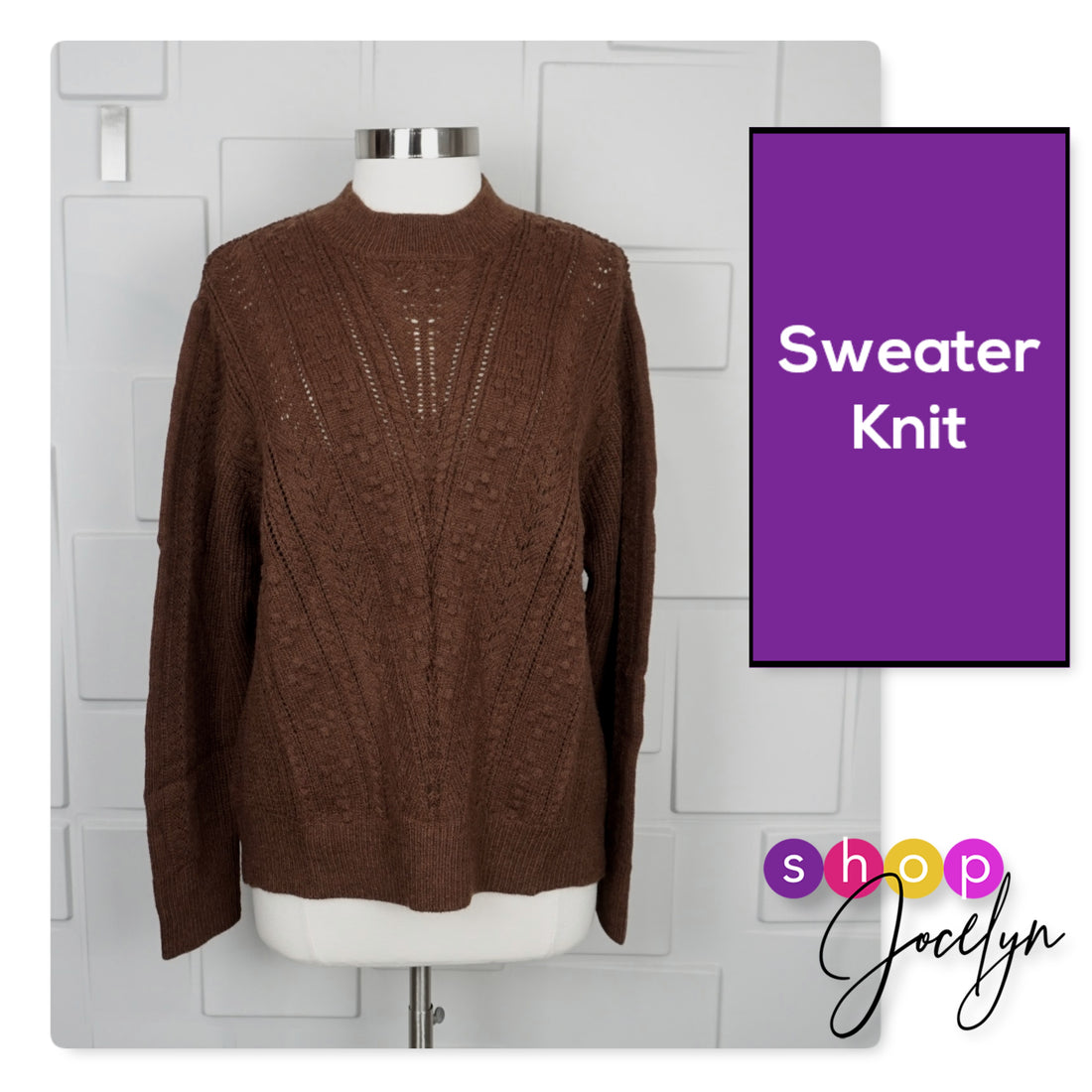 Andrea Sweater Knit Top