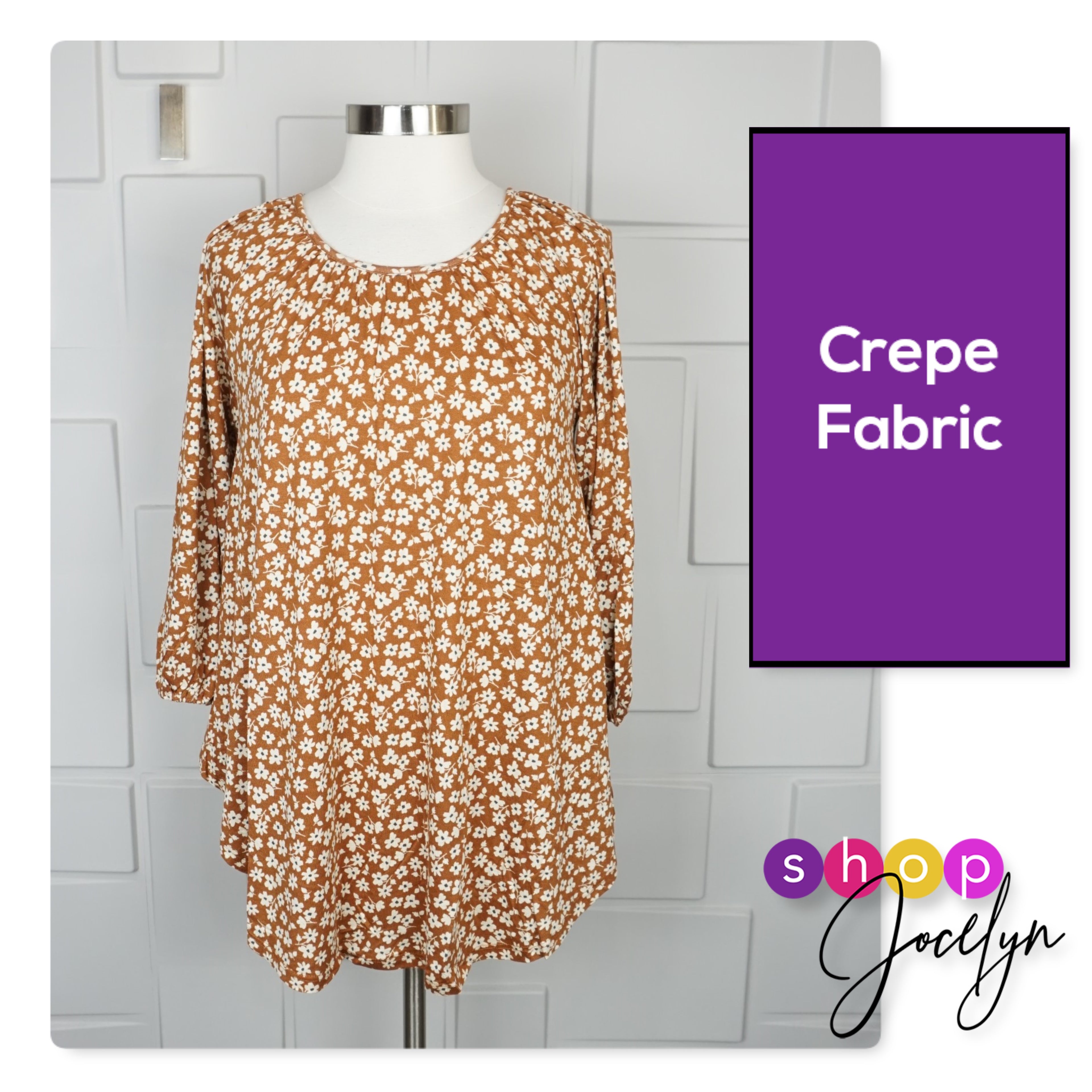 Joani 3/4 Raglan Sleeve Top