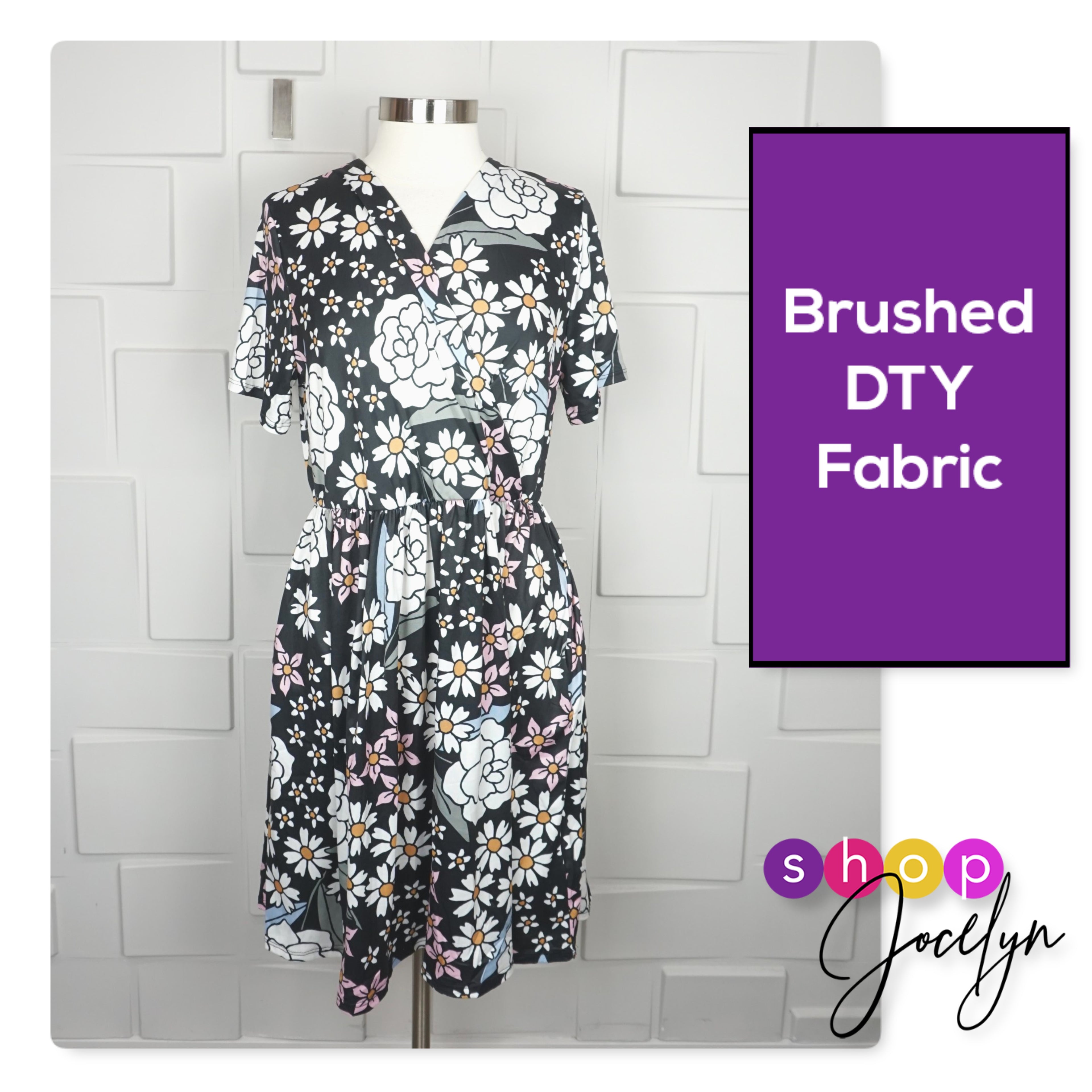 Chantale Cross Front Dress