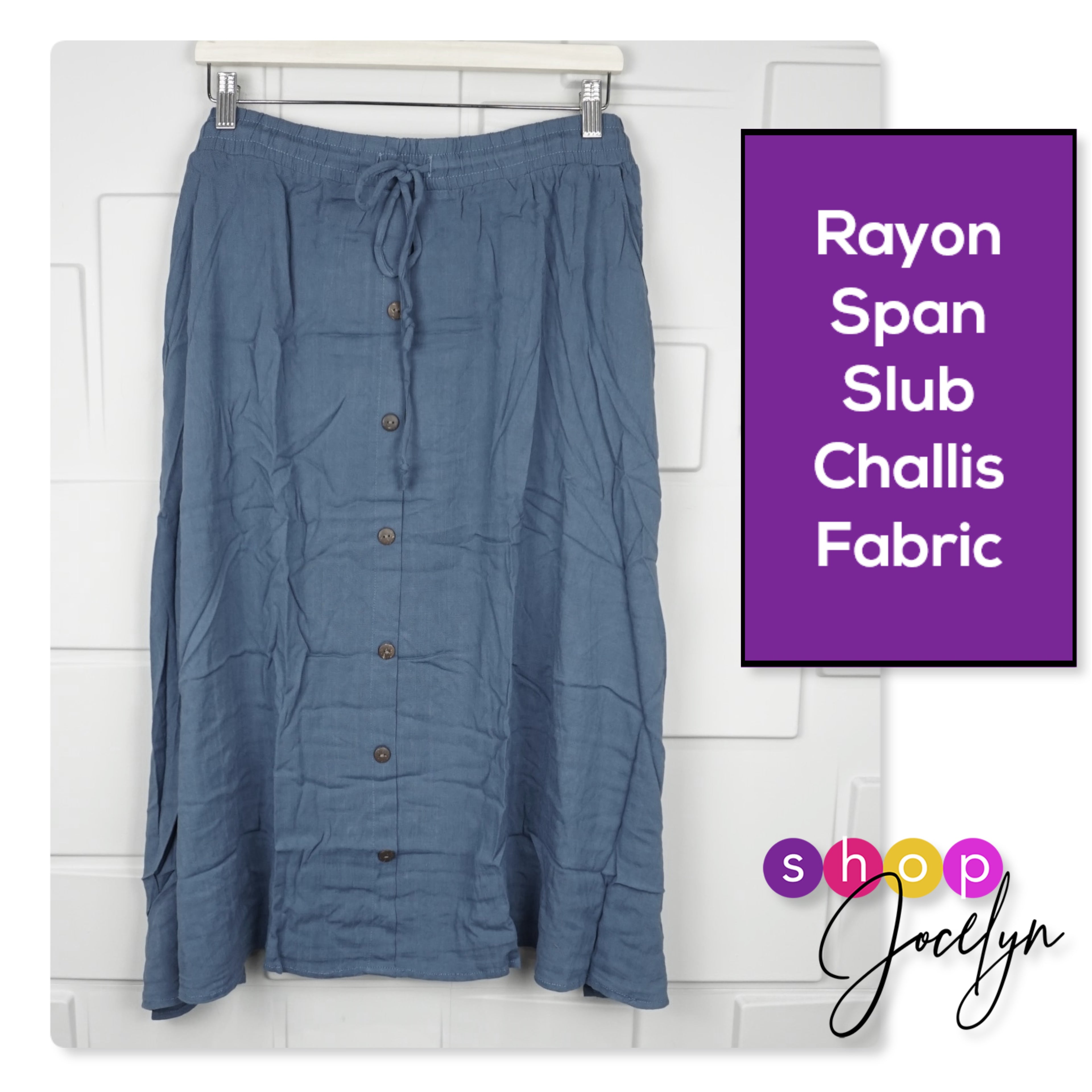 Marsha Button Up Midi Skirt