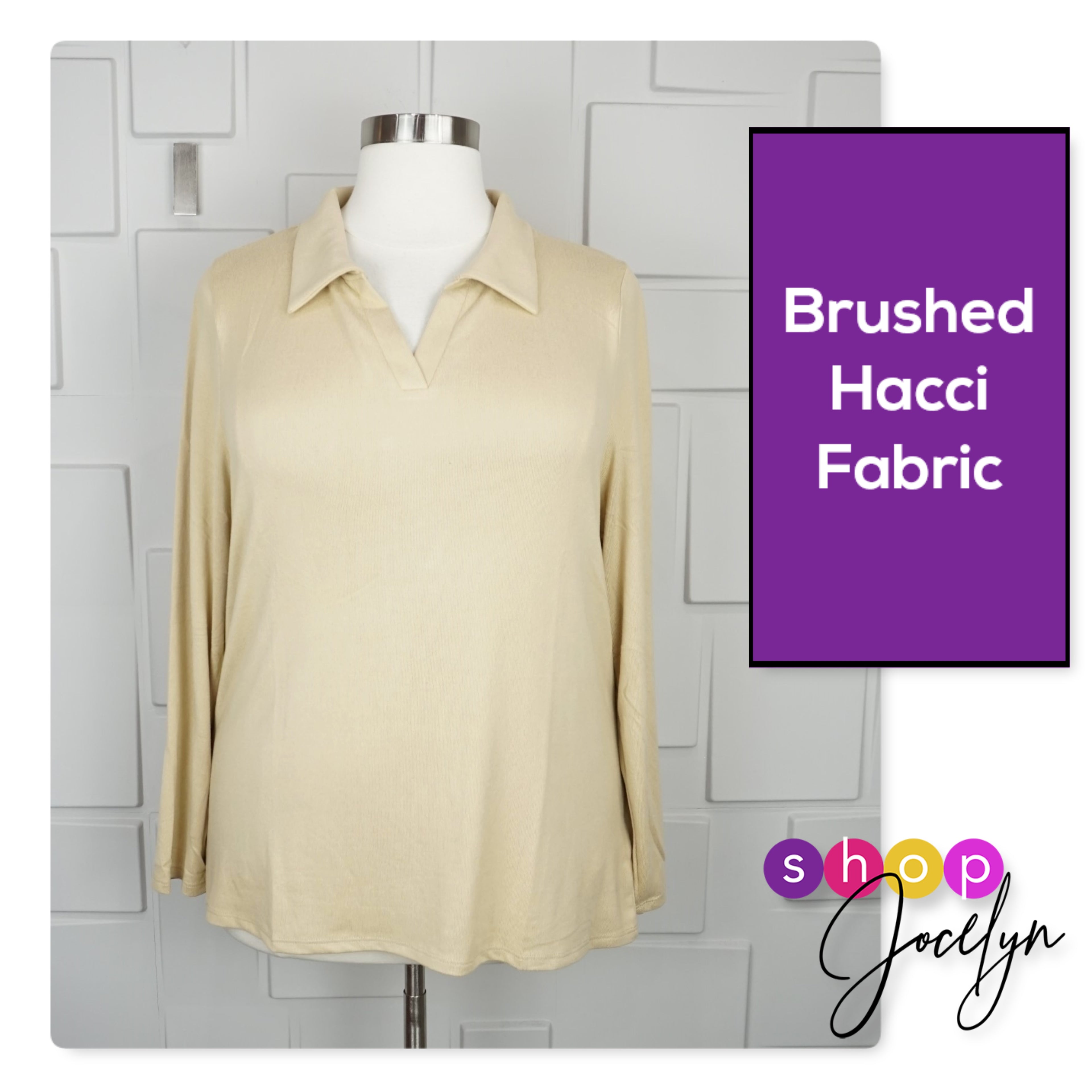 Courtney Long Sleeve Polo Top
