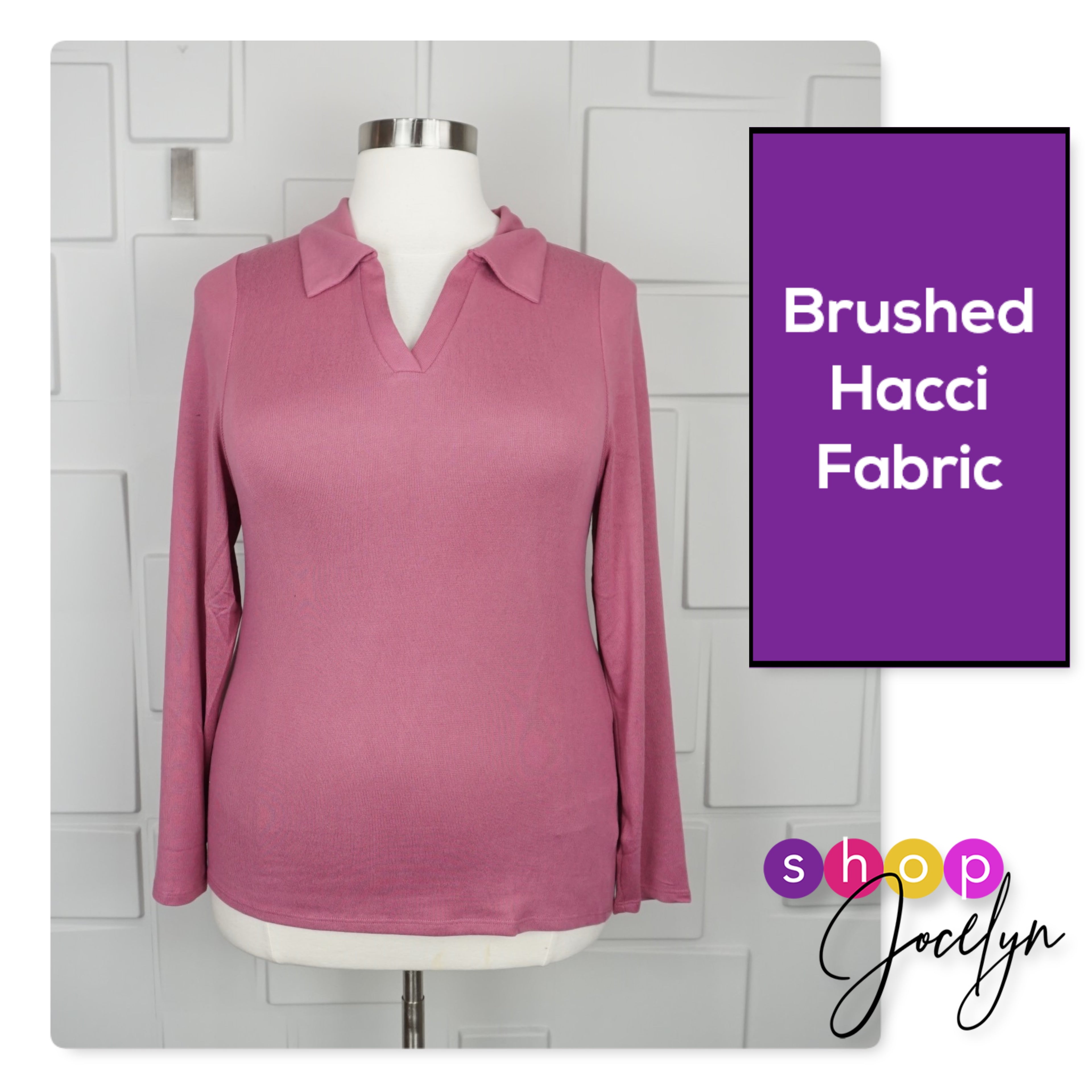 Courtney Long Sleeve Polo Top