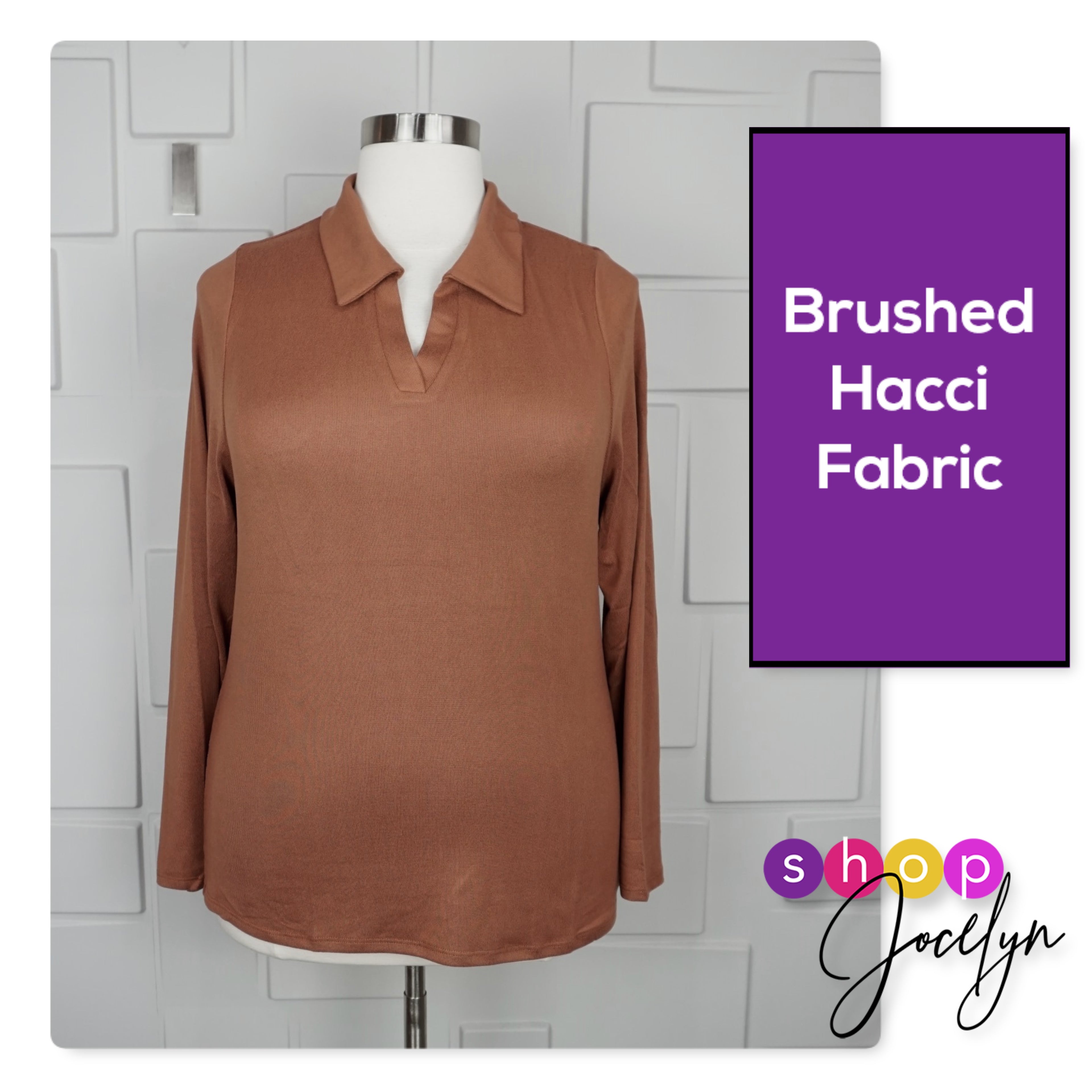 Courtney Long Sleeve Polo Top