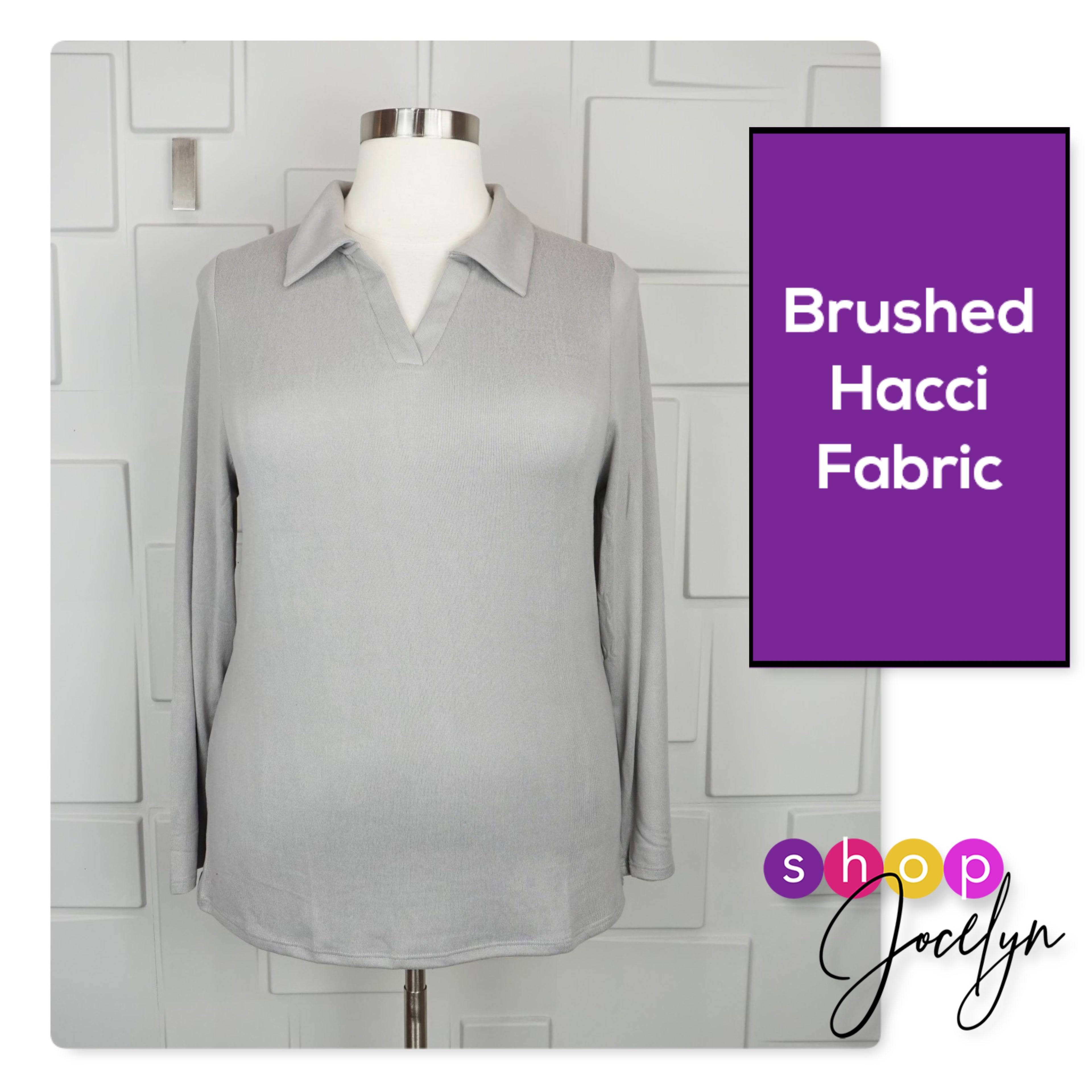 Courtney Long Sleeve Polo Top