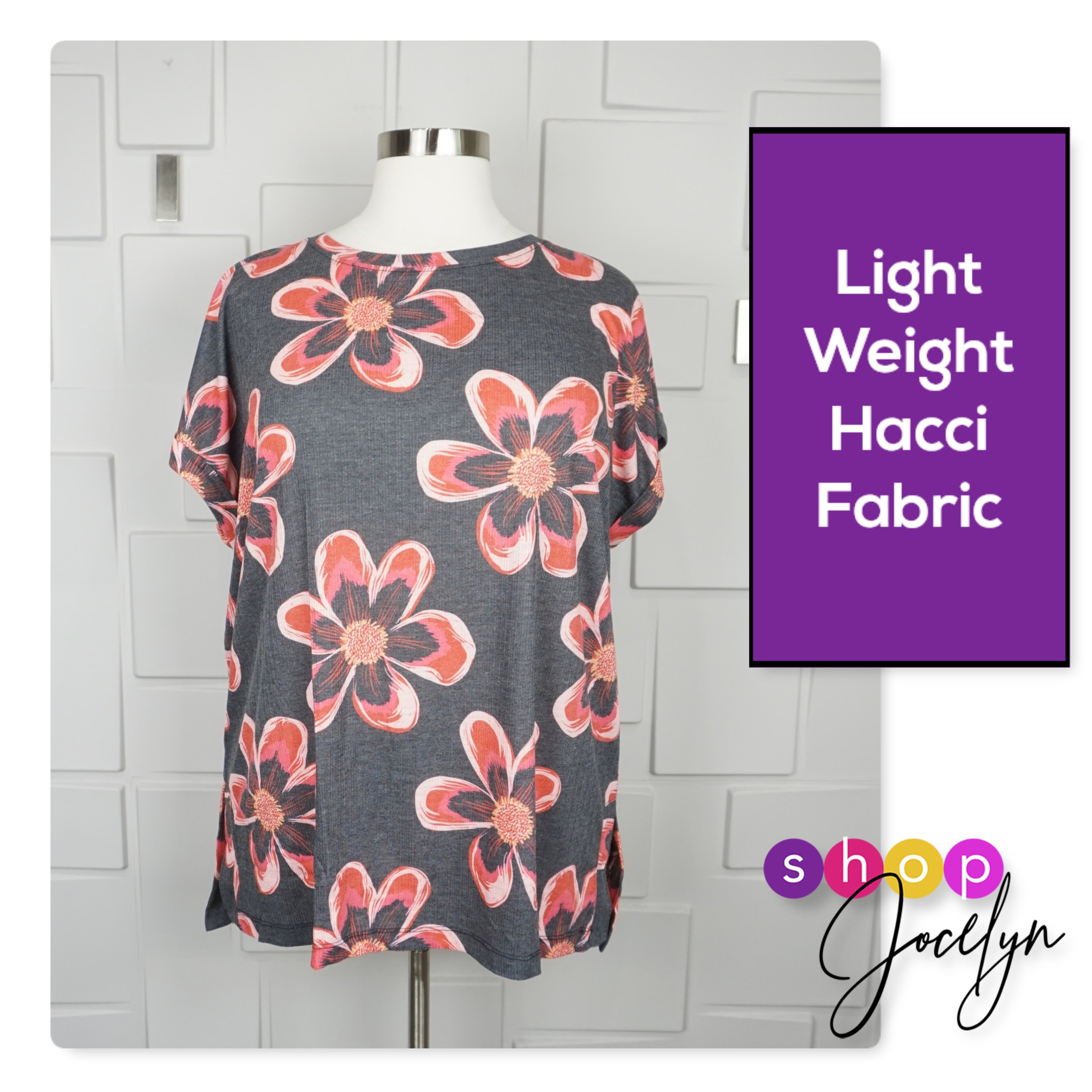 Leah Drop Shoulder Cuff Tunic