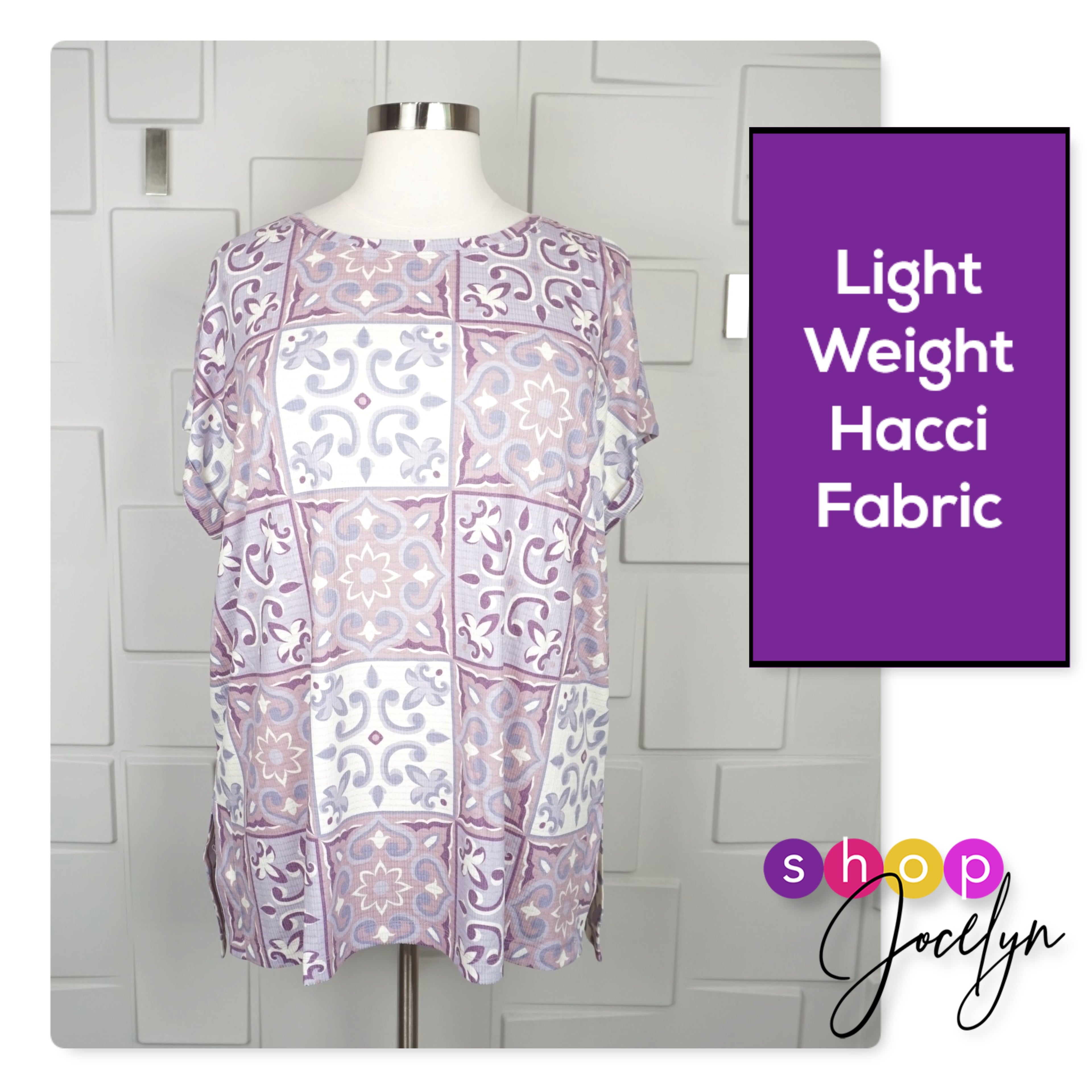 Leah Drop Shoulder Cuff Tunic