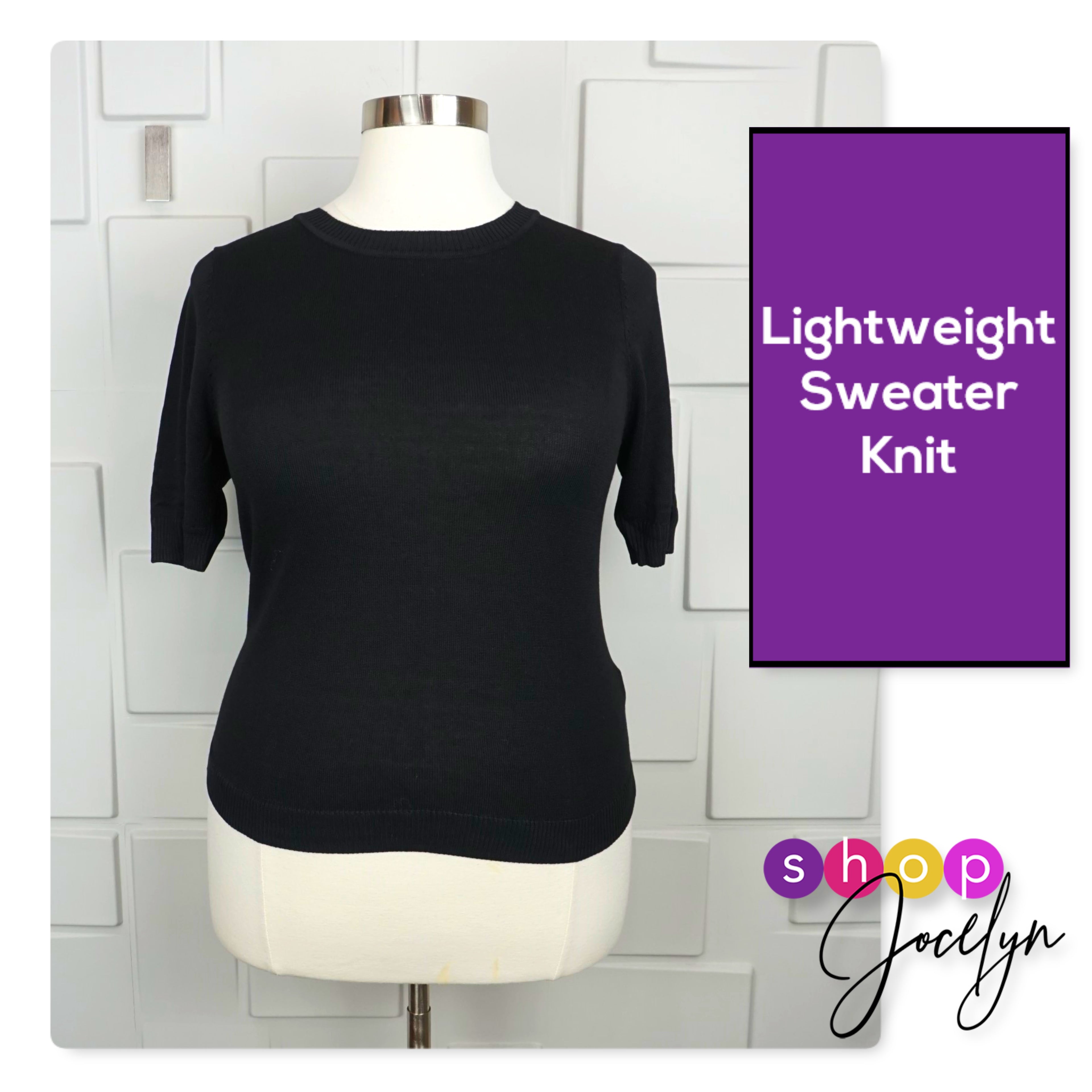 Jacee Short Sleeve Sweater Top