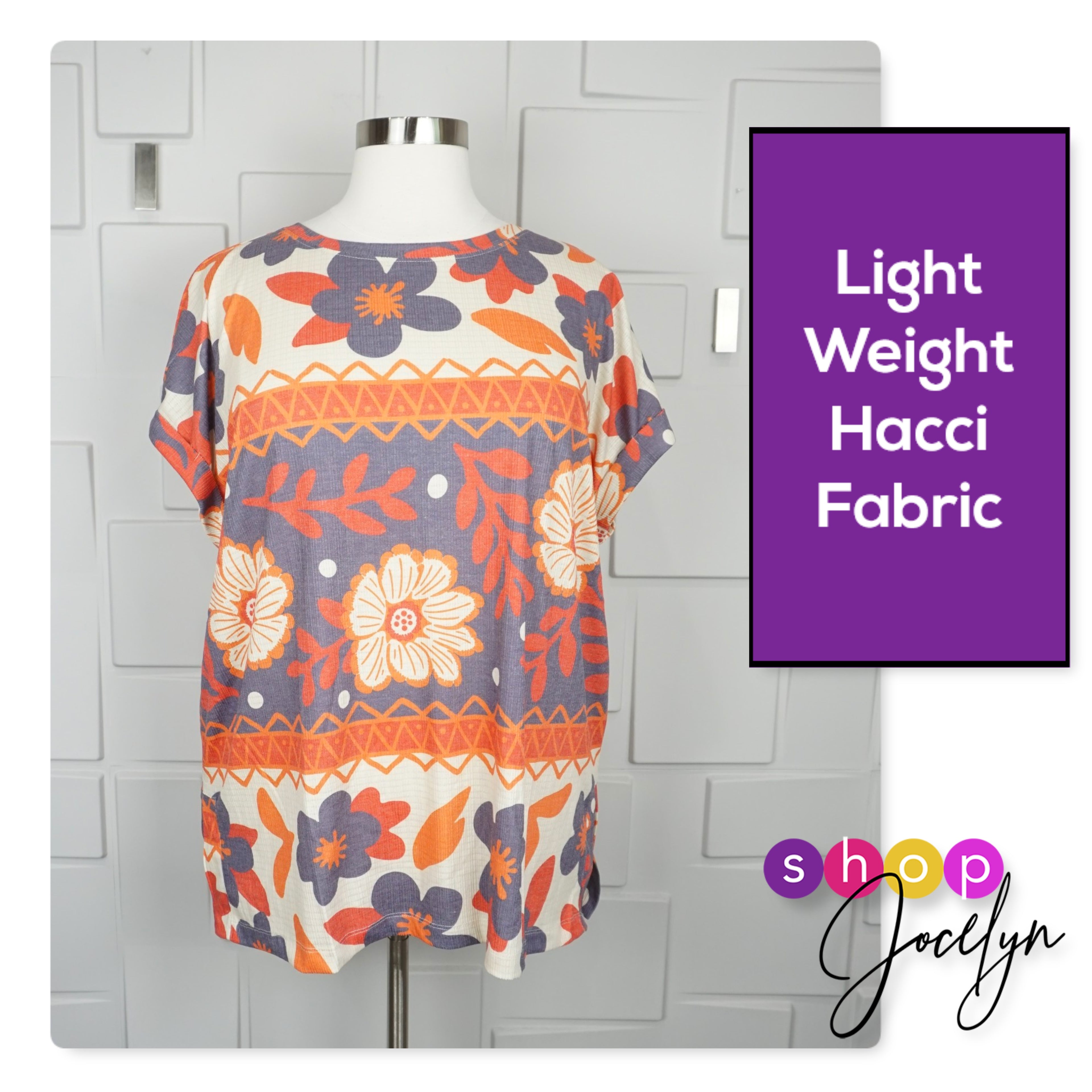 Leah Drop Shoulder Cuff Tunic