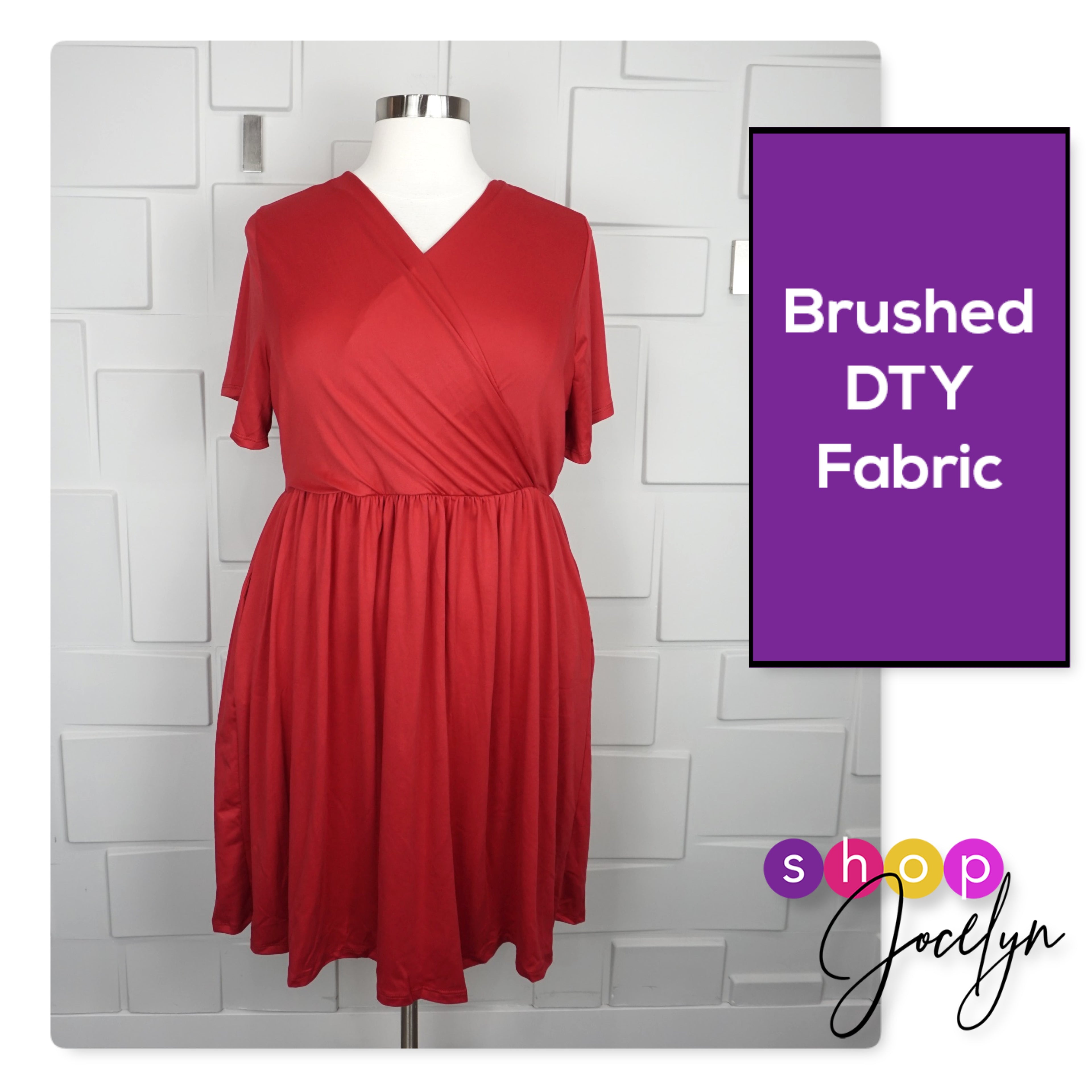 Chantale Cross Front Dress