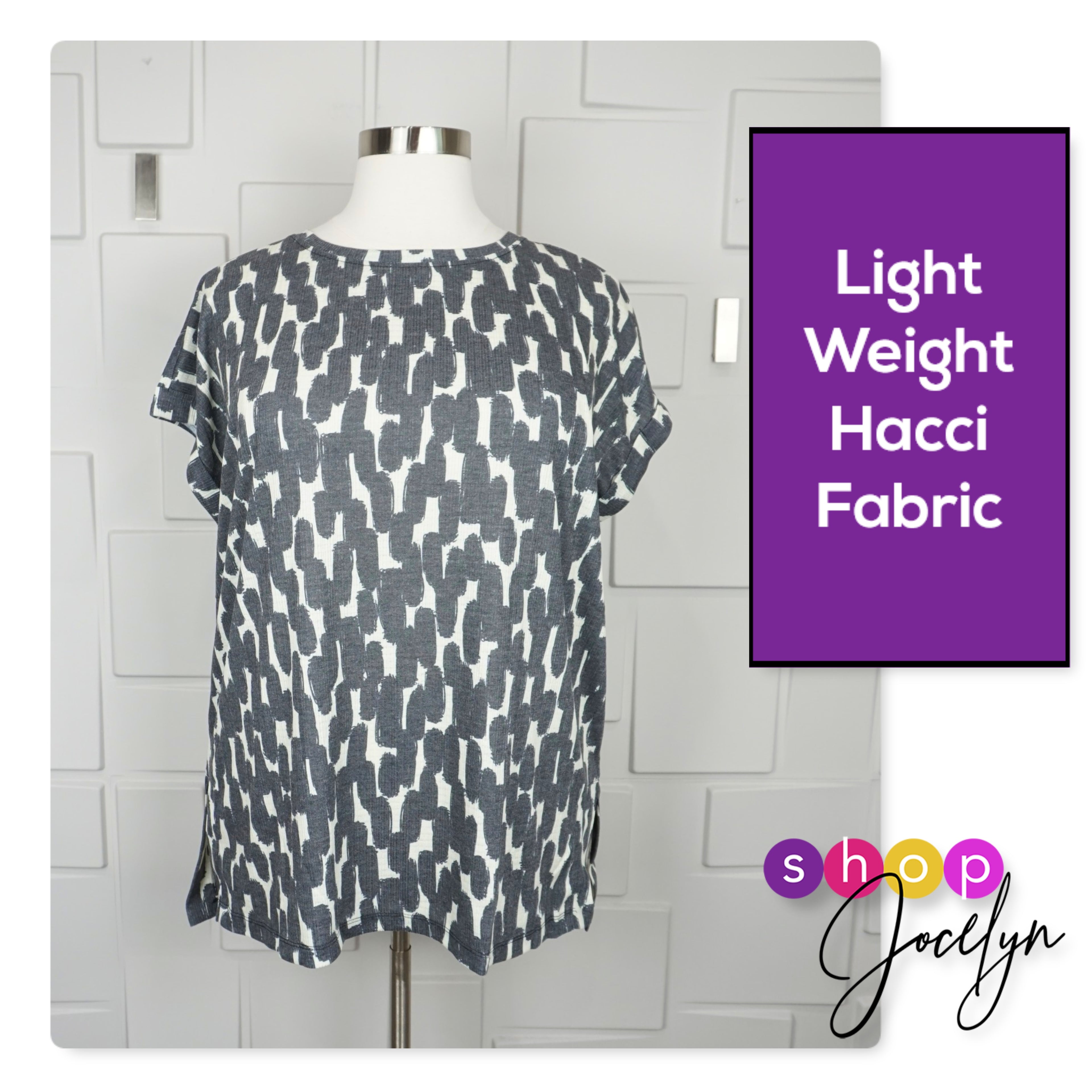 Leah Drop Shoulder Cuff Tunic