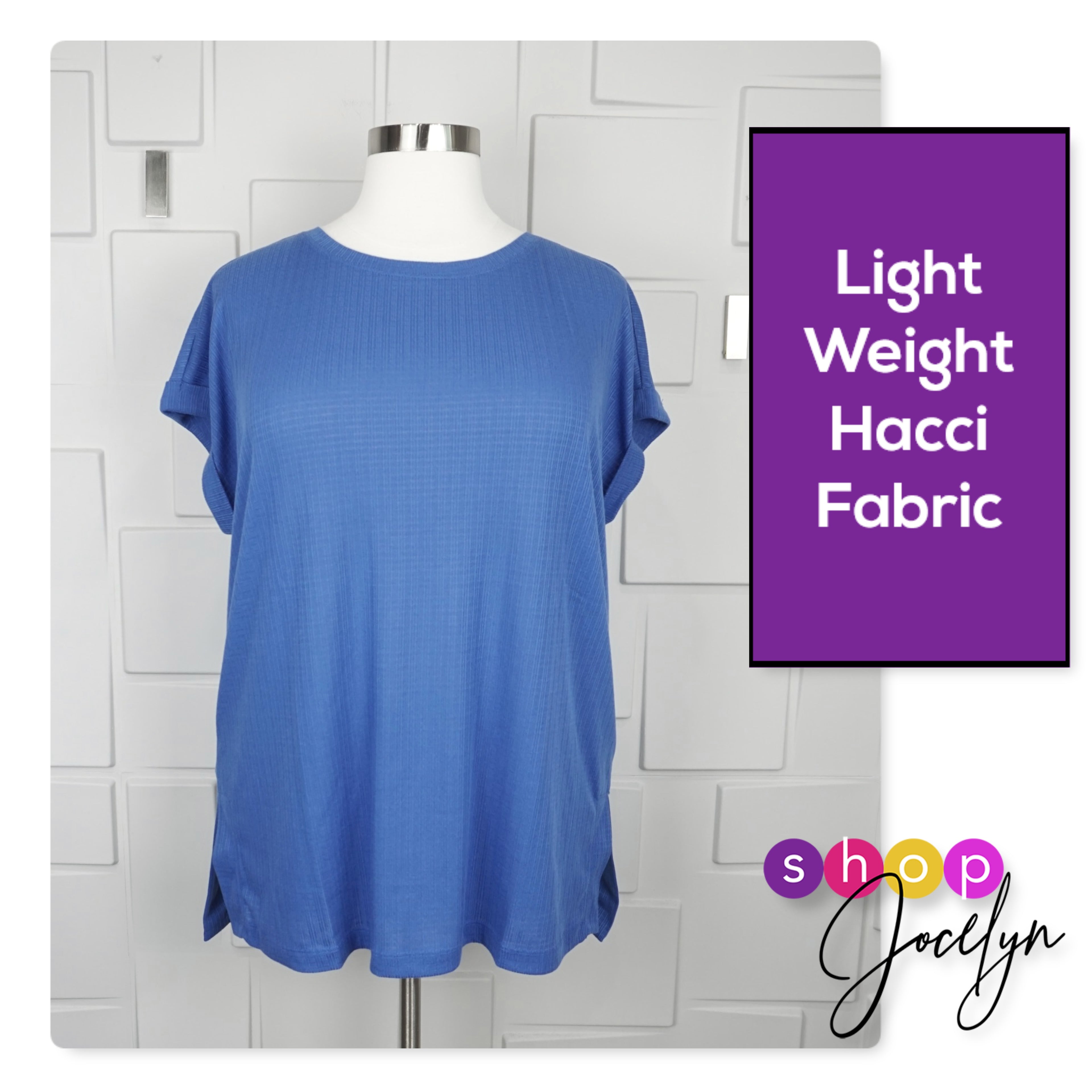 Leah Drop Shoulder Cuff Tunic