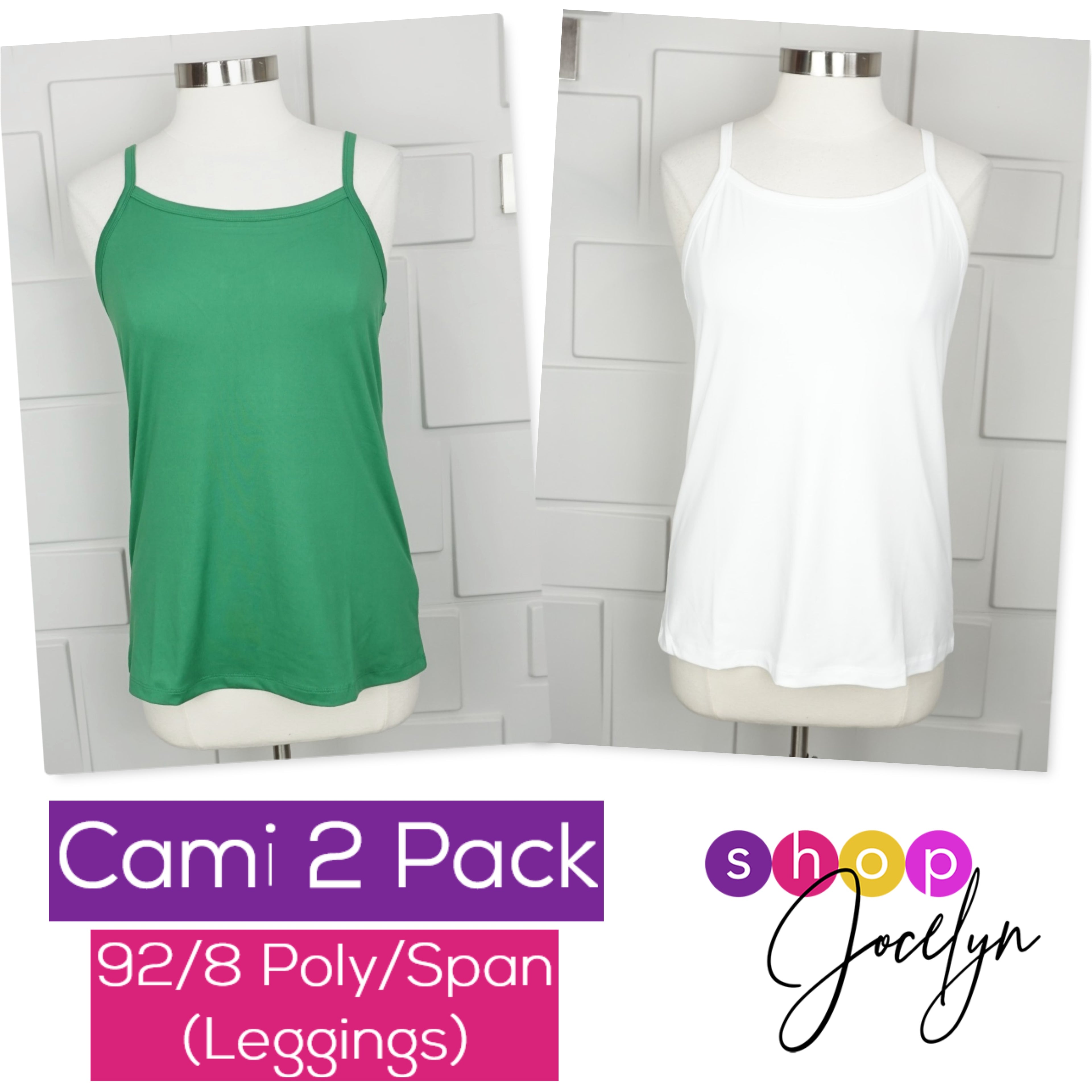 Essential Cami - 2 Pack