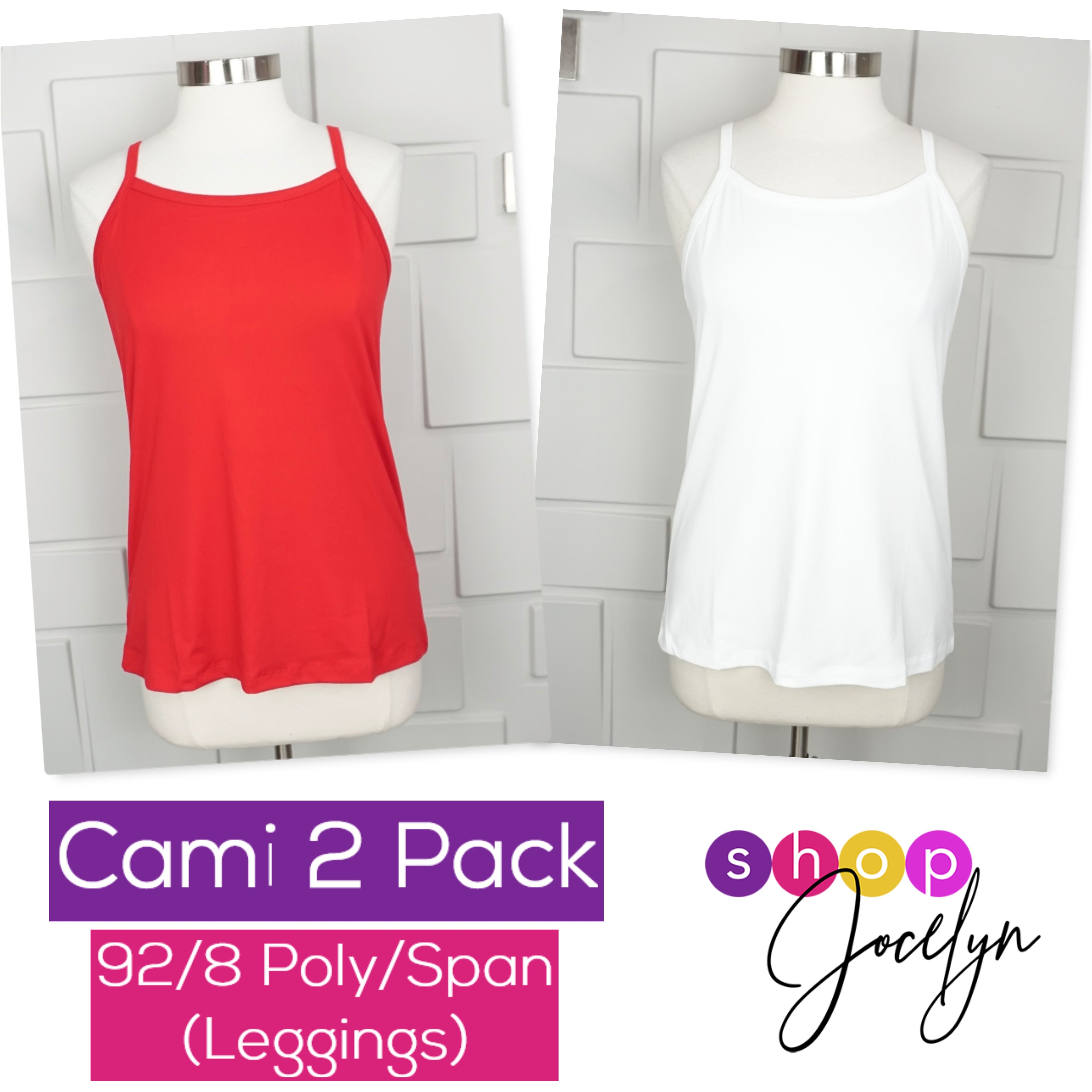 Essential Cami - 2 Pack