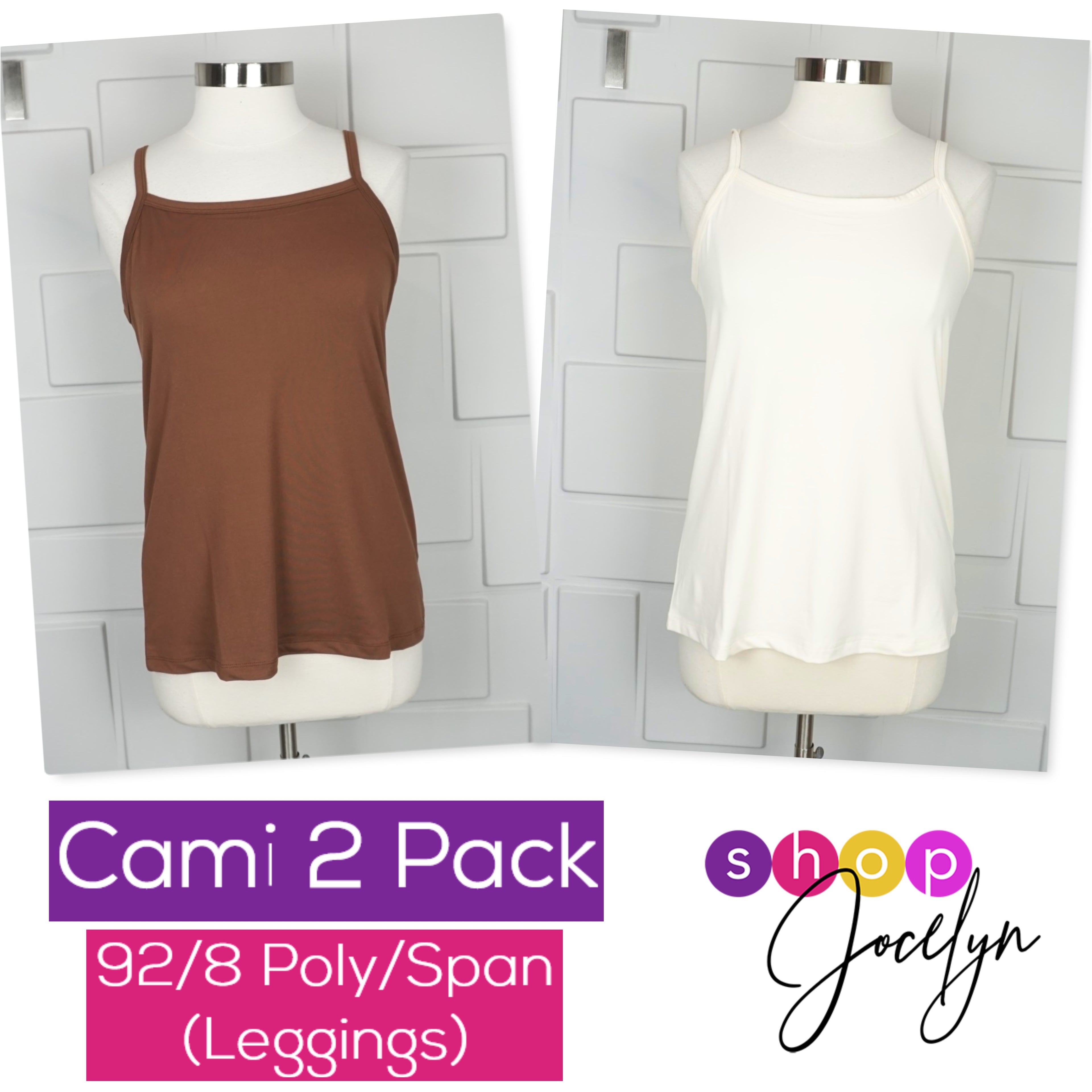 Essential Cami - 2 Pack