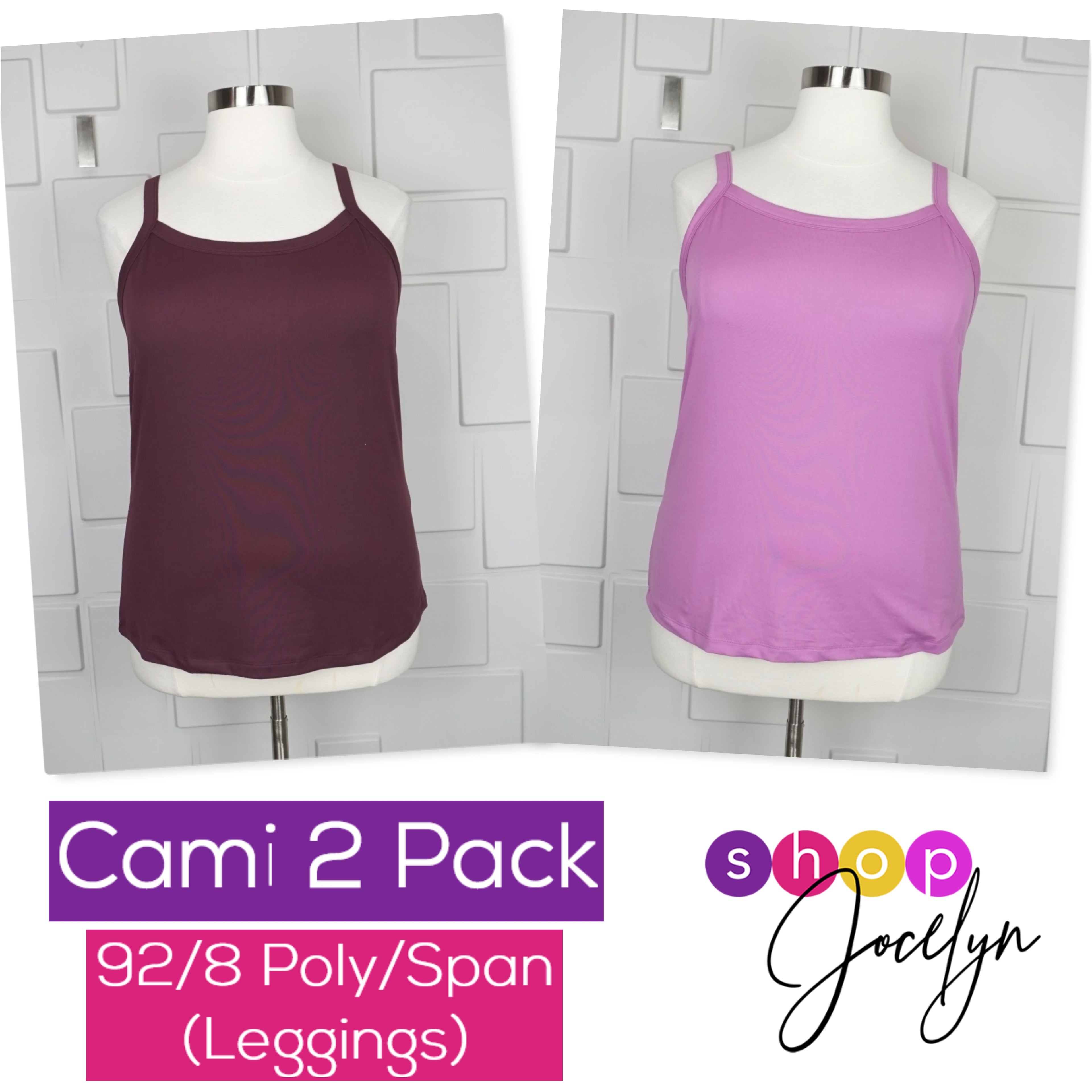 Essential Cami - 2 Pack