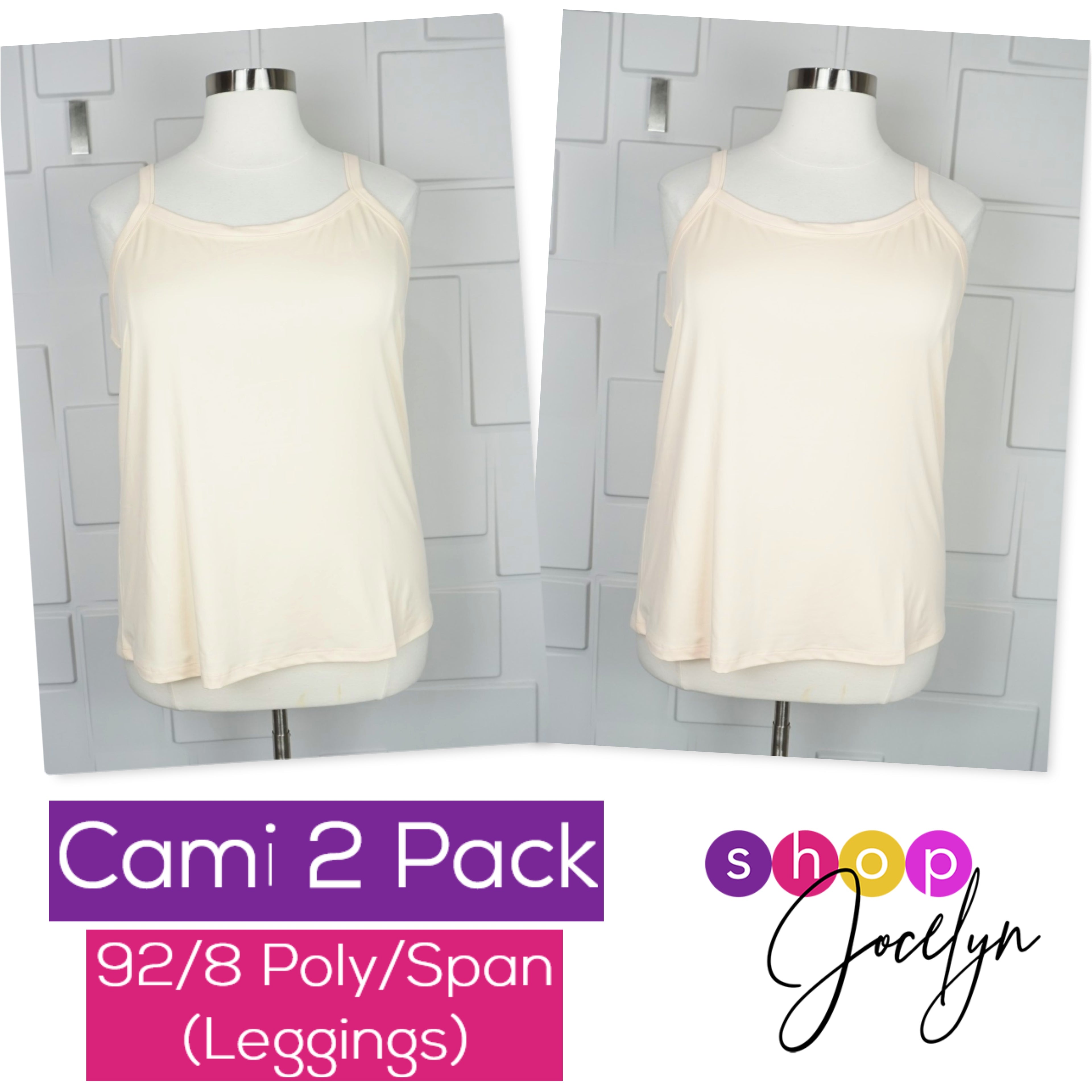 Essential Cami - 2 Pack