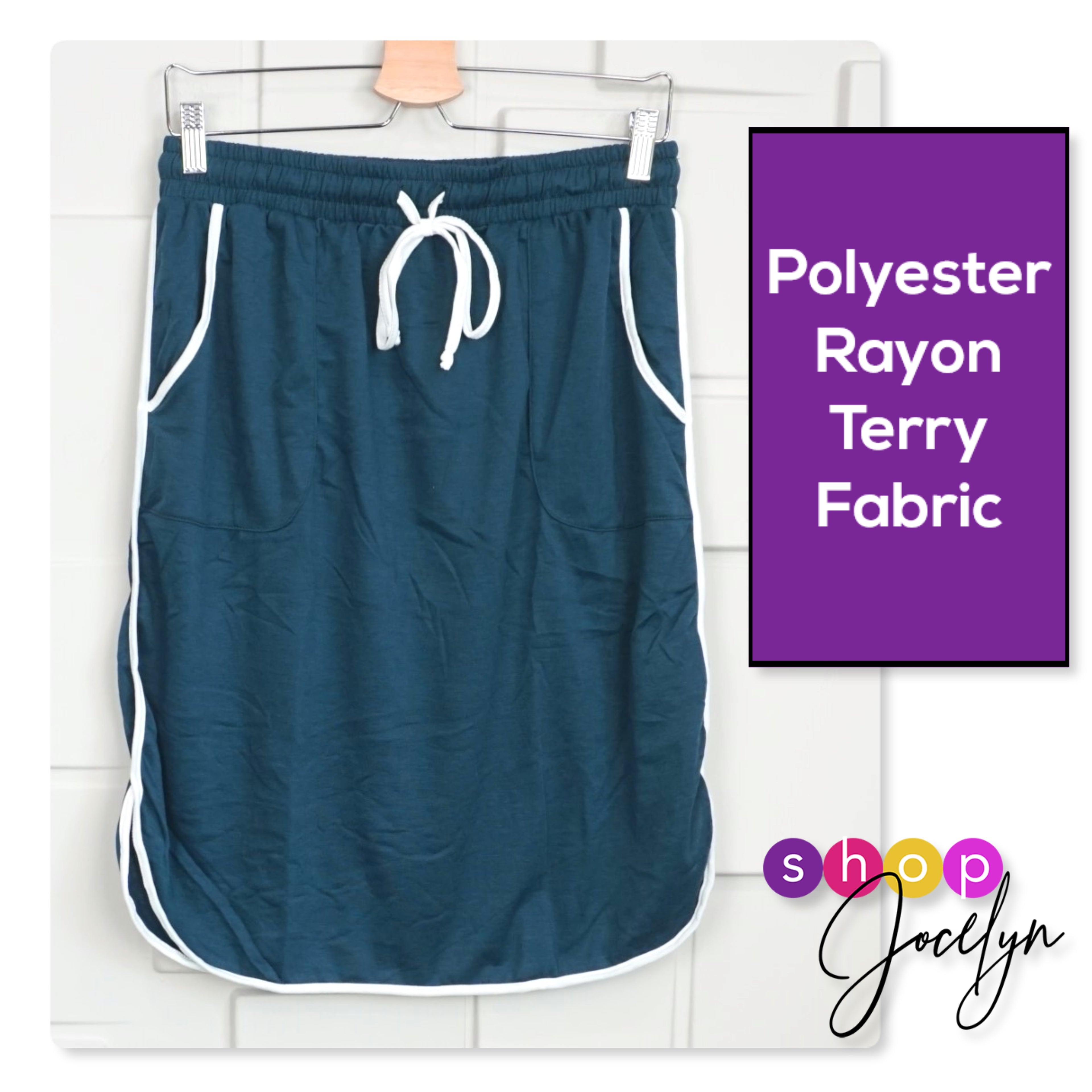 Lonica Dolphin Hem Skirt