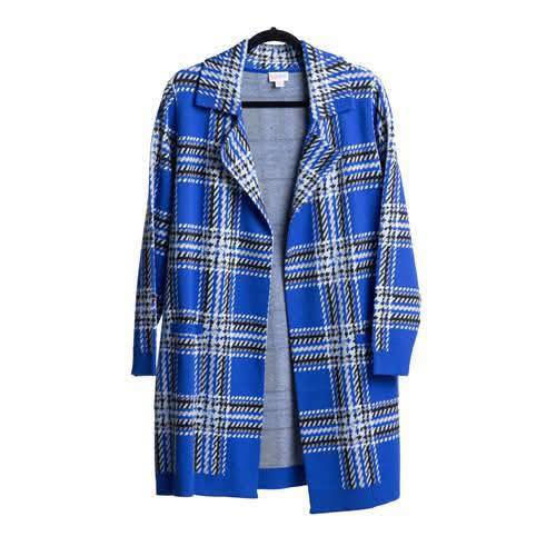 Laura Lapel Open Cardigan