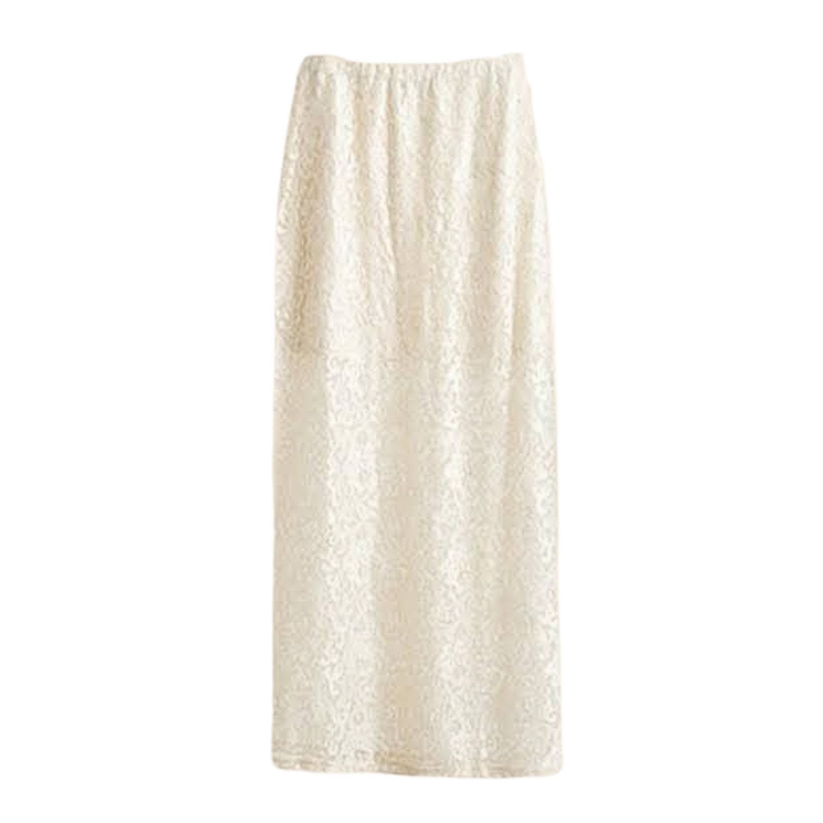 Tihane Lace Maxi Skirt