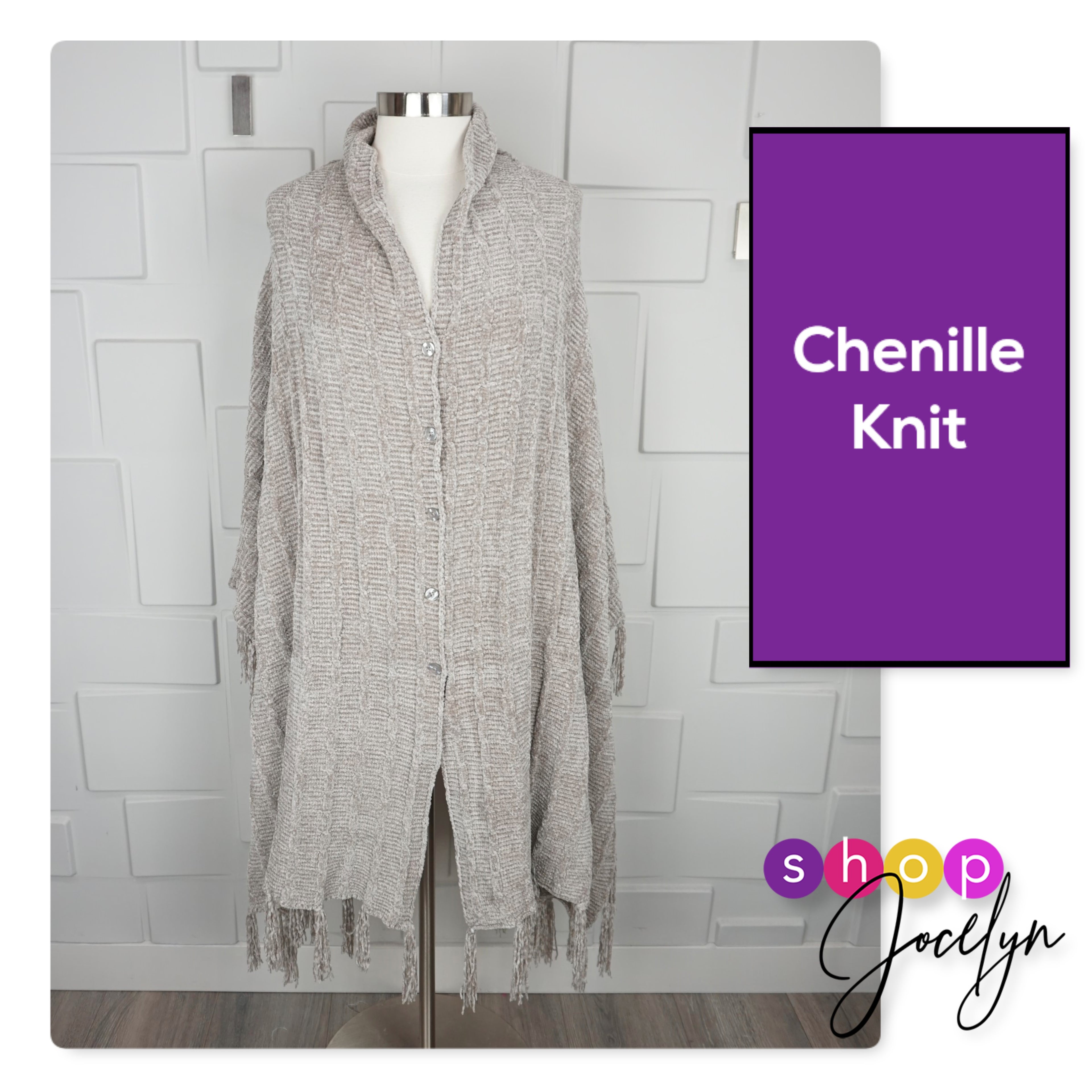 Mimi Sweater Knit Wrap