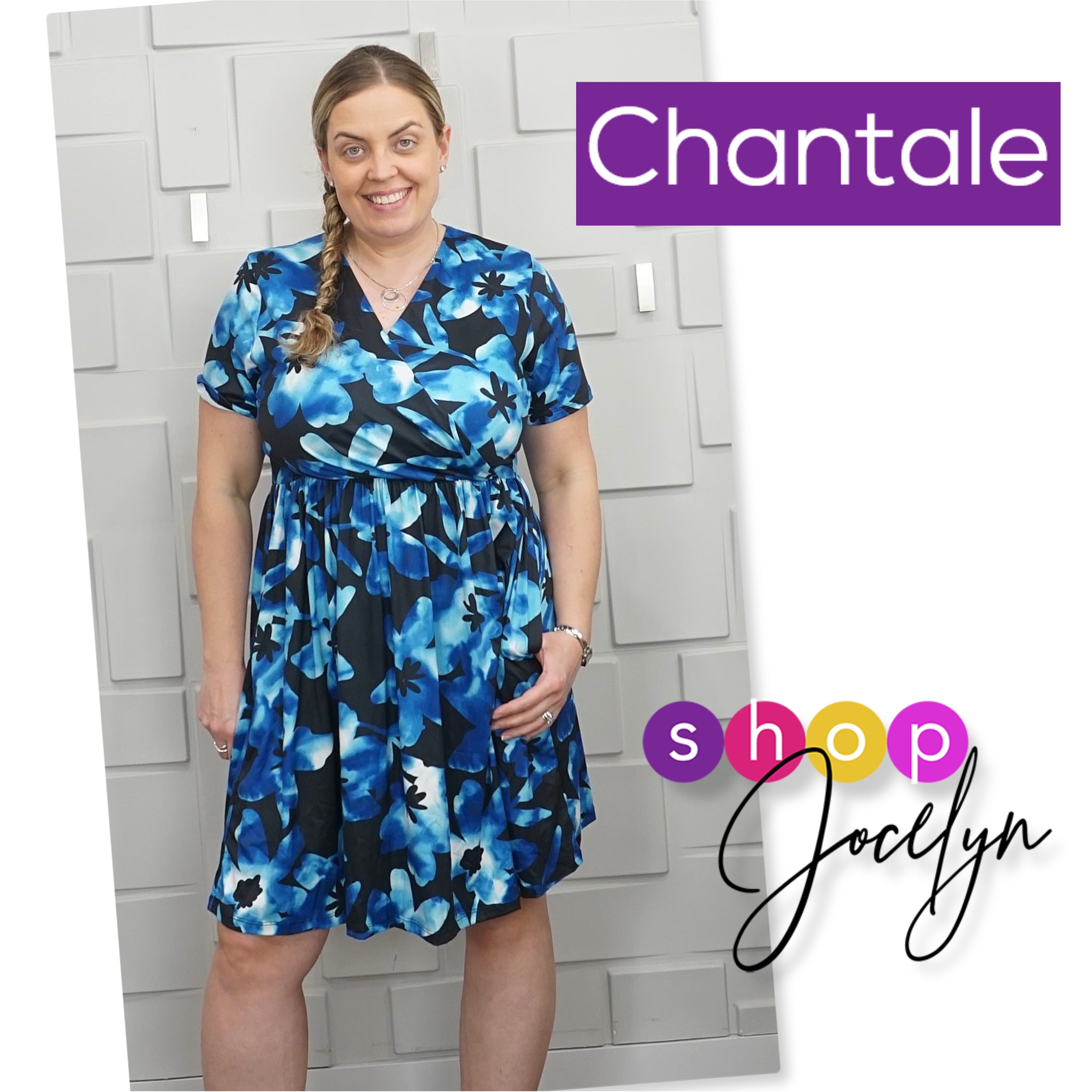 Chantale Cross Front Dress