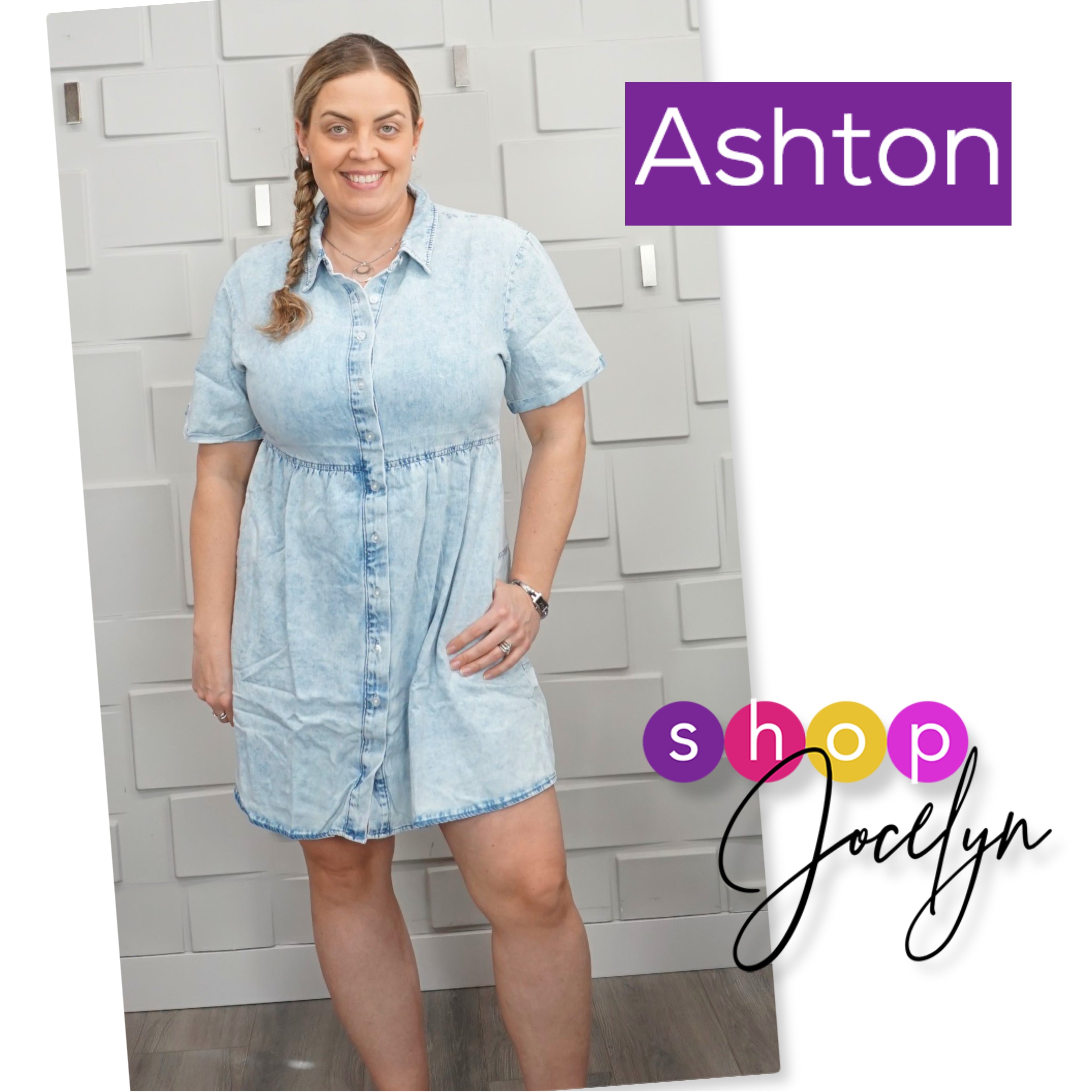Ashton Denim Dress