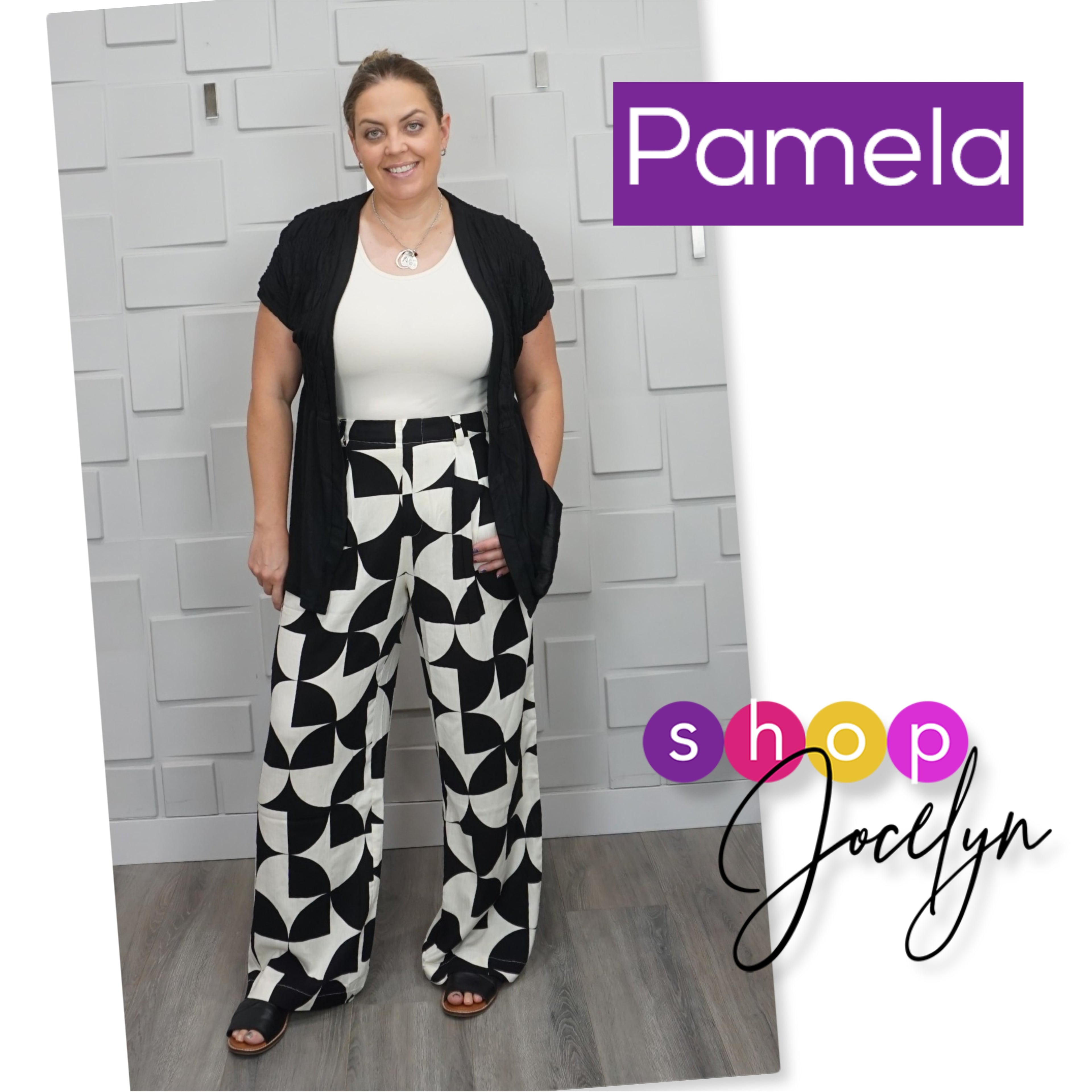 Pamela Wide Leg Trouser