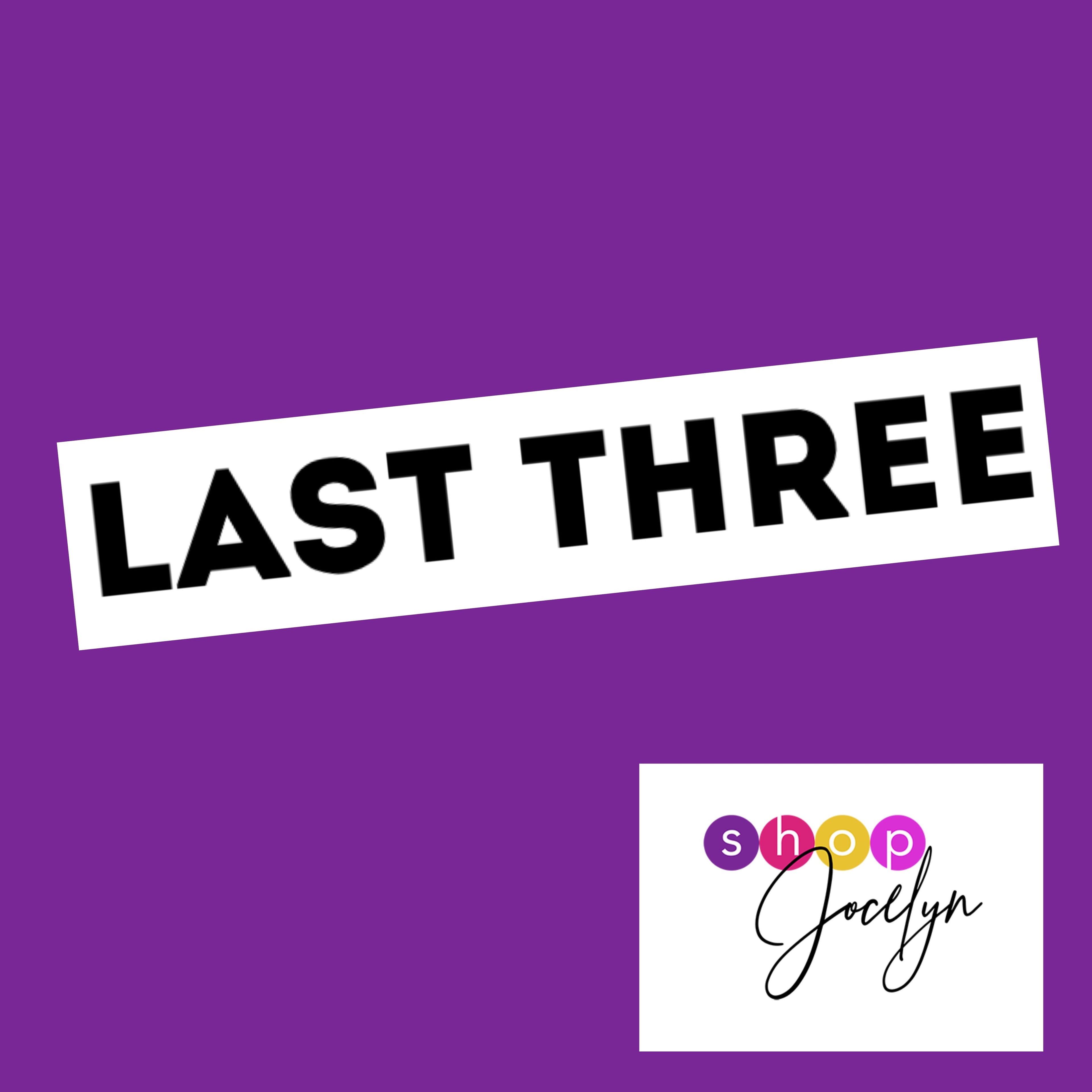 Only Three Left