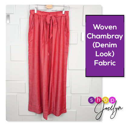 Dianne Paper Bag Wide Leg Pant