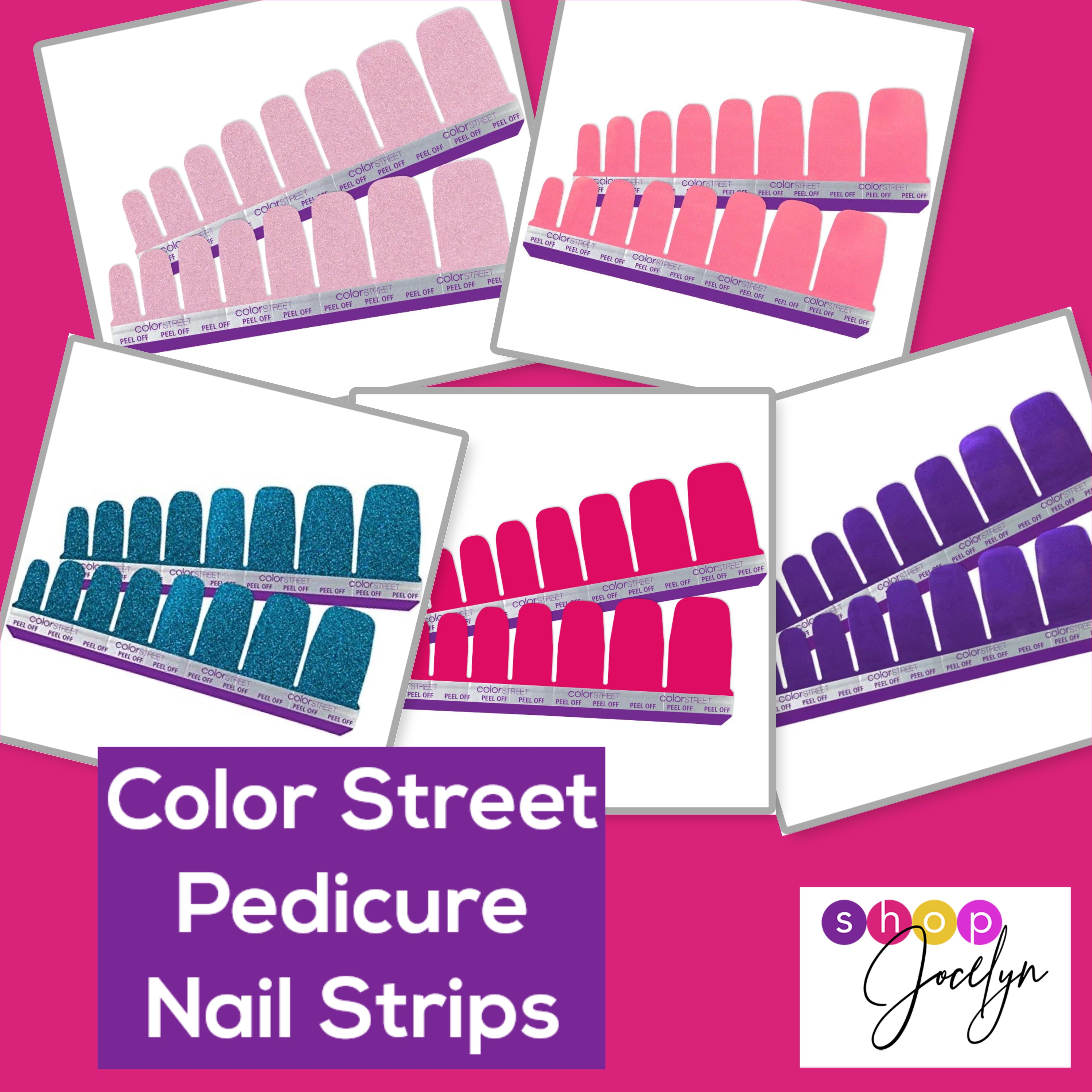 Nail Strips - Pedicure Strips