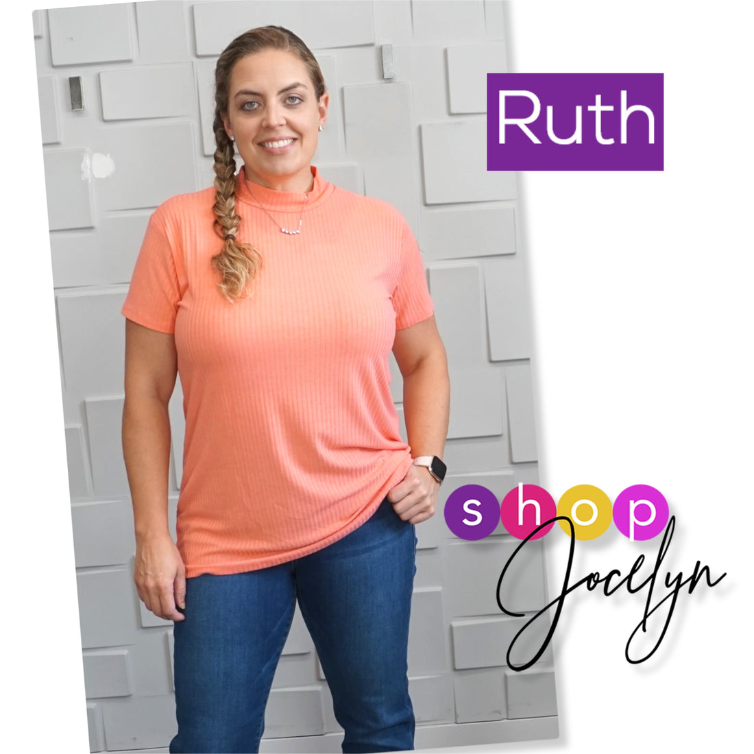 Ruth Mock Neck Top