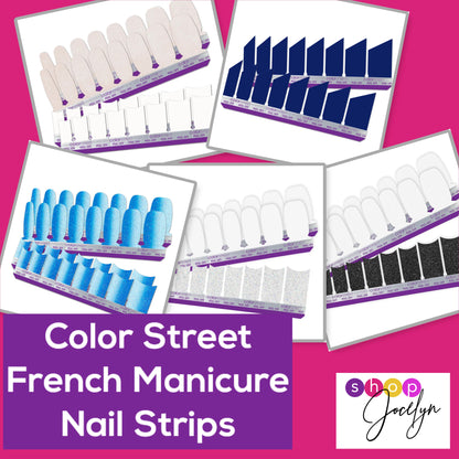 Nail Strips - French Manicure