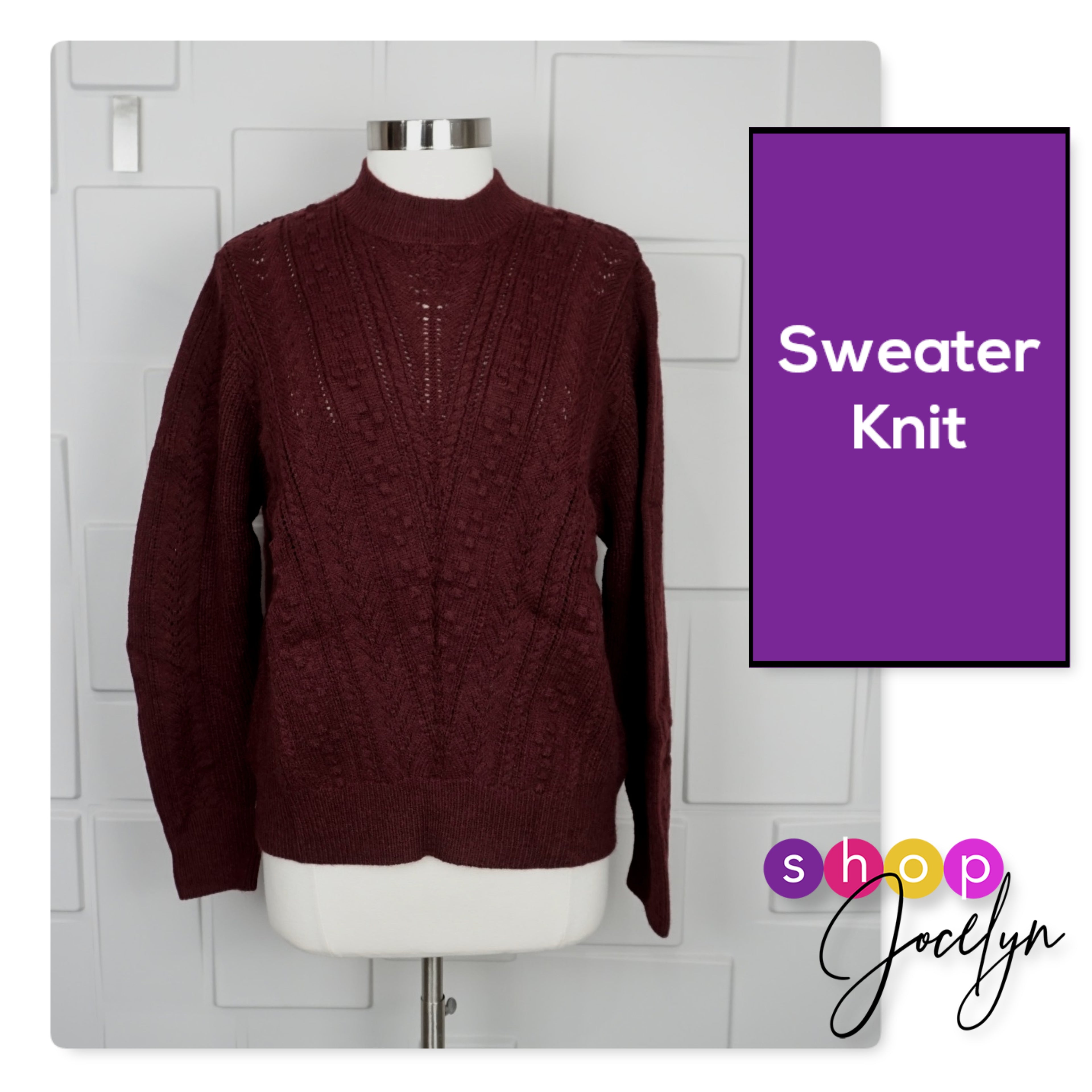 Andrea Sweater Knit Top
