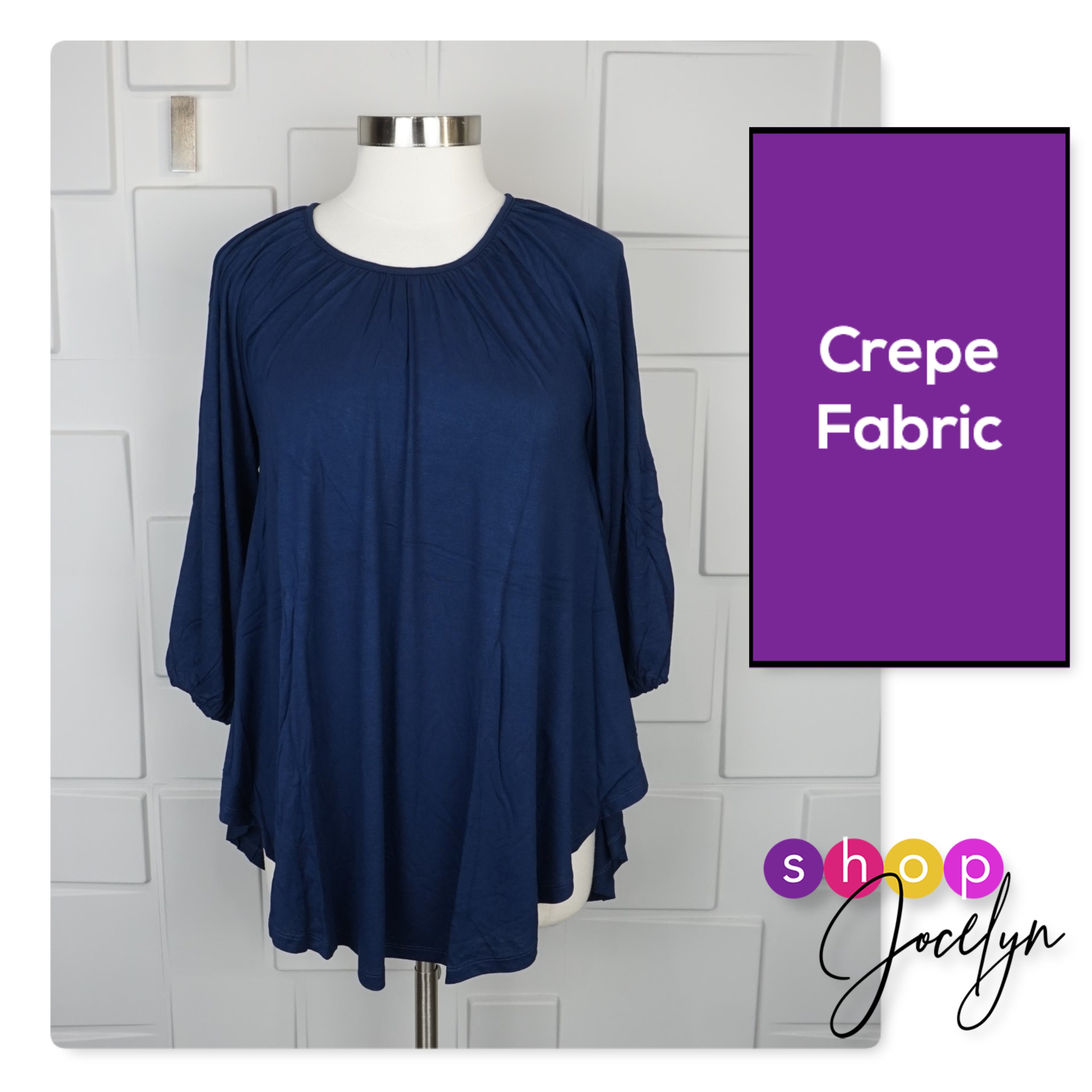 Joani 3/4 Raglan Sleeve Top