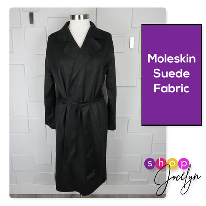 LUXE Liliane Moleskin Coat