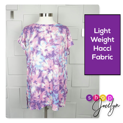 Leah Drop Shoulder Cuff Tunic
